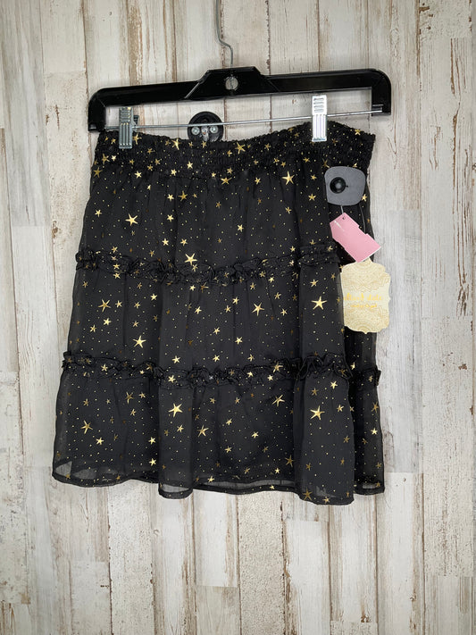 Black & Gold Skirt Mini & Short Altard State, Size M