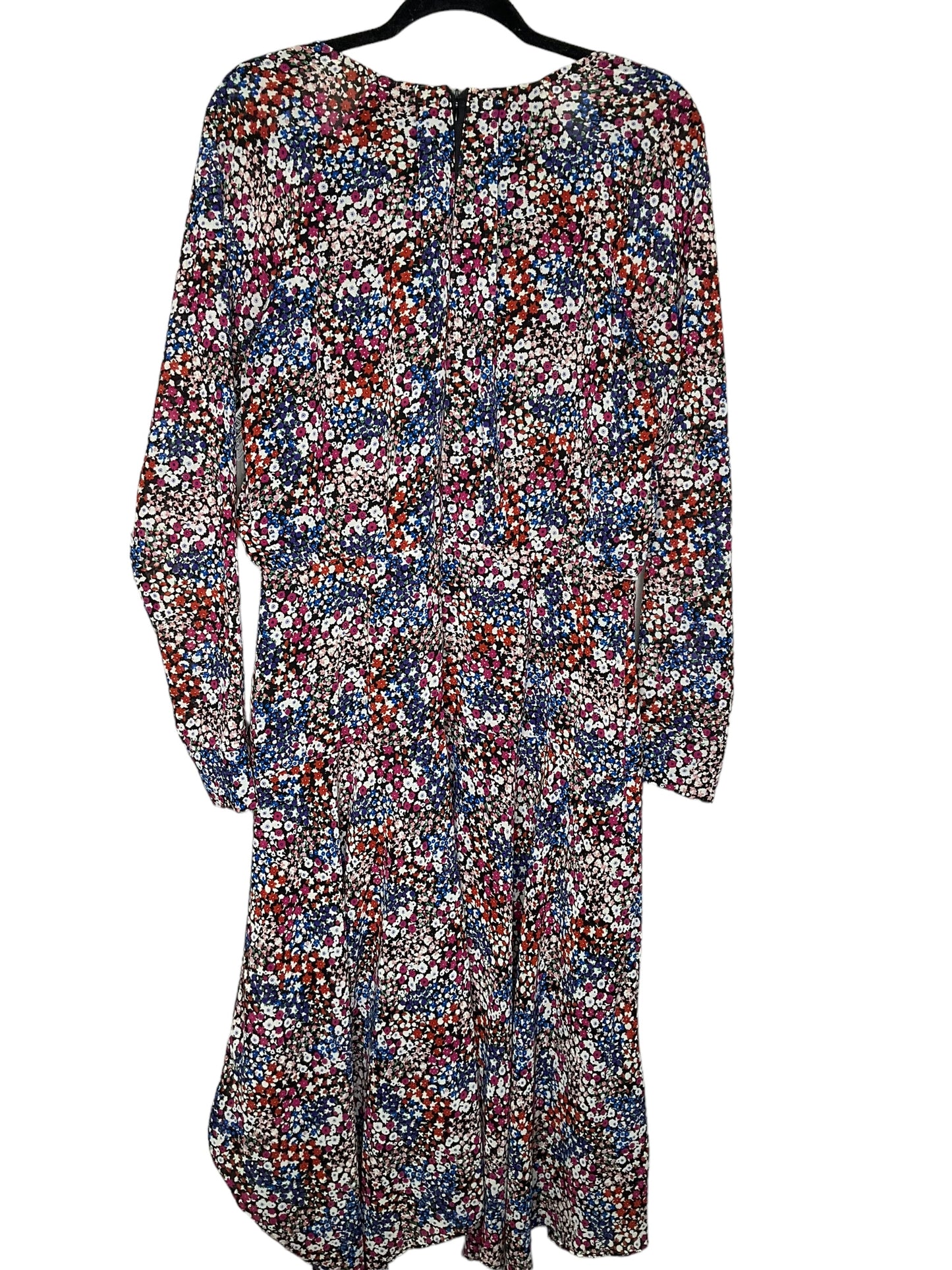 Dress Casual Maxi By Clothes Mentor In Floral Print, Size: L