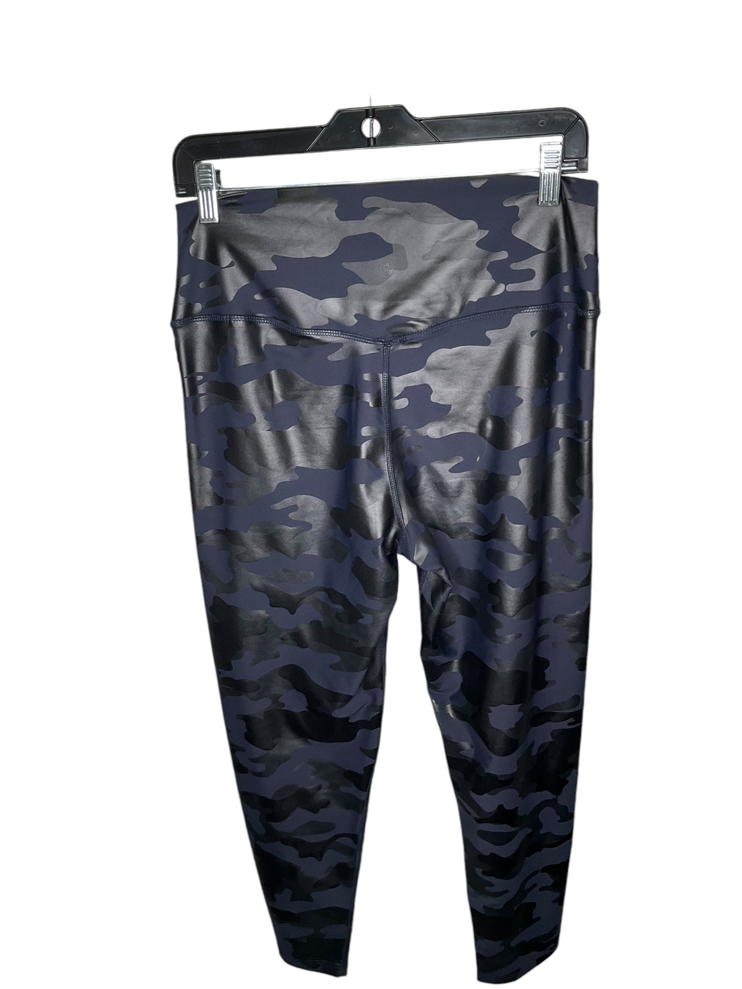 Athletic Leggings By Clothes Mentor In Black & Blue, Size: Xl