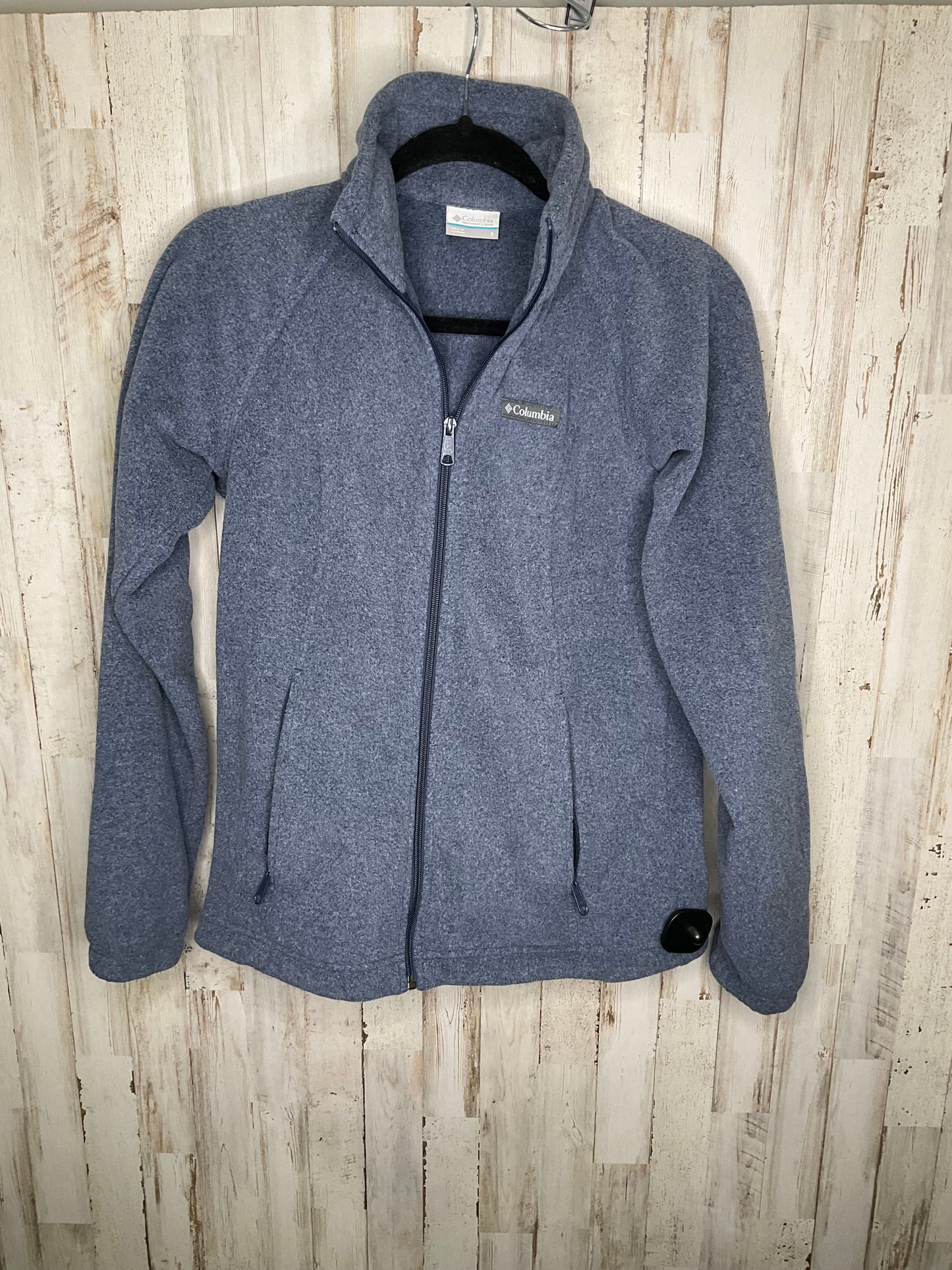 Jacket Fleece By Columbia In Blue, Size: S