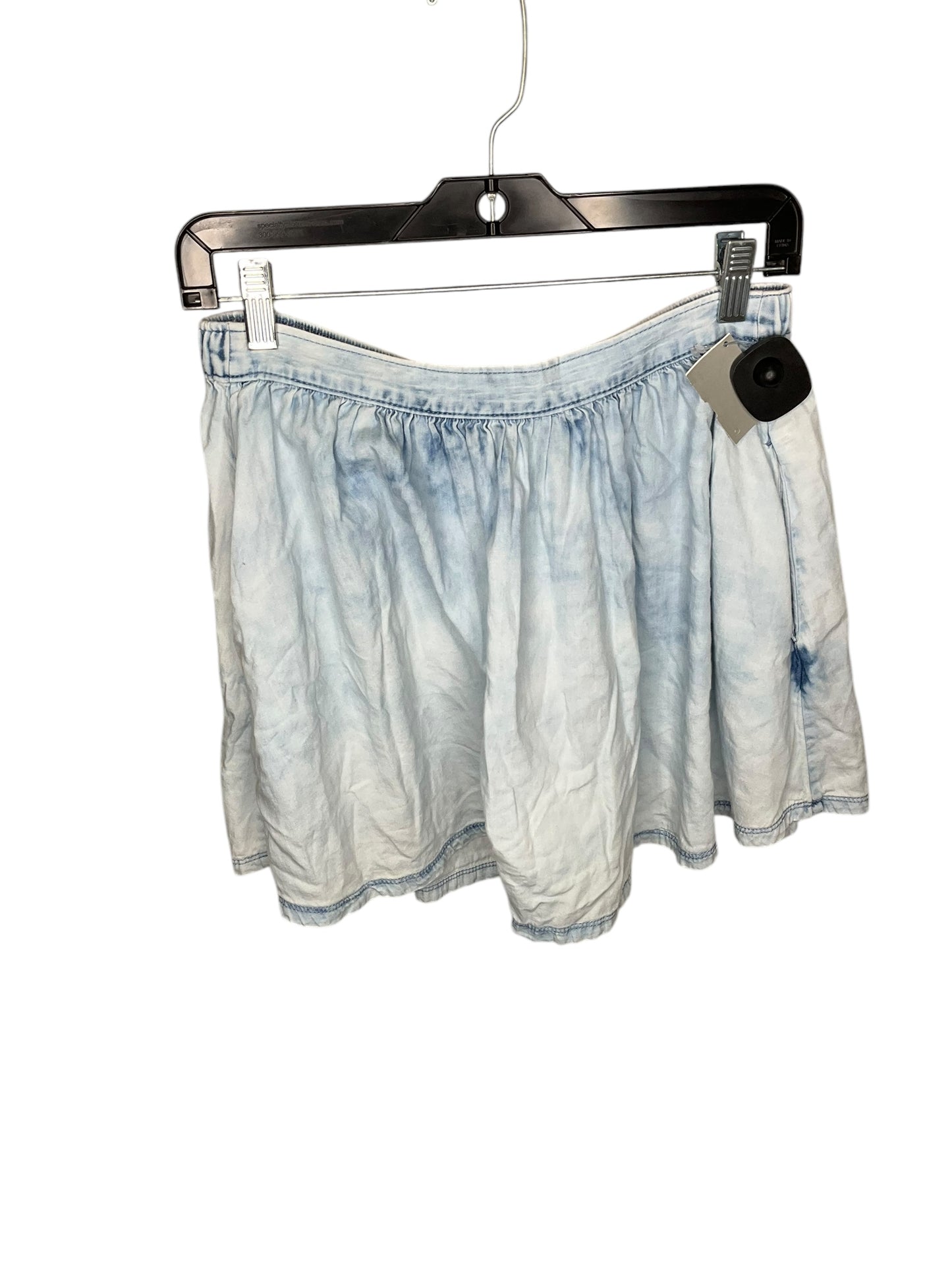 Skirt Mini & Short By American Eagle In Blue Denim, Size: M