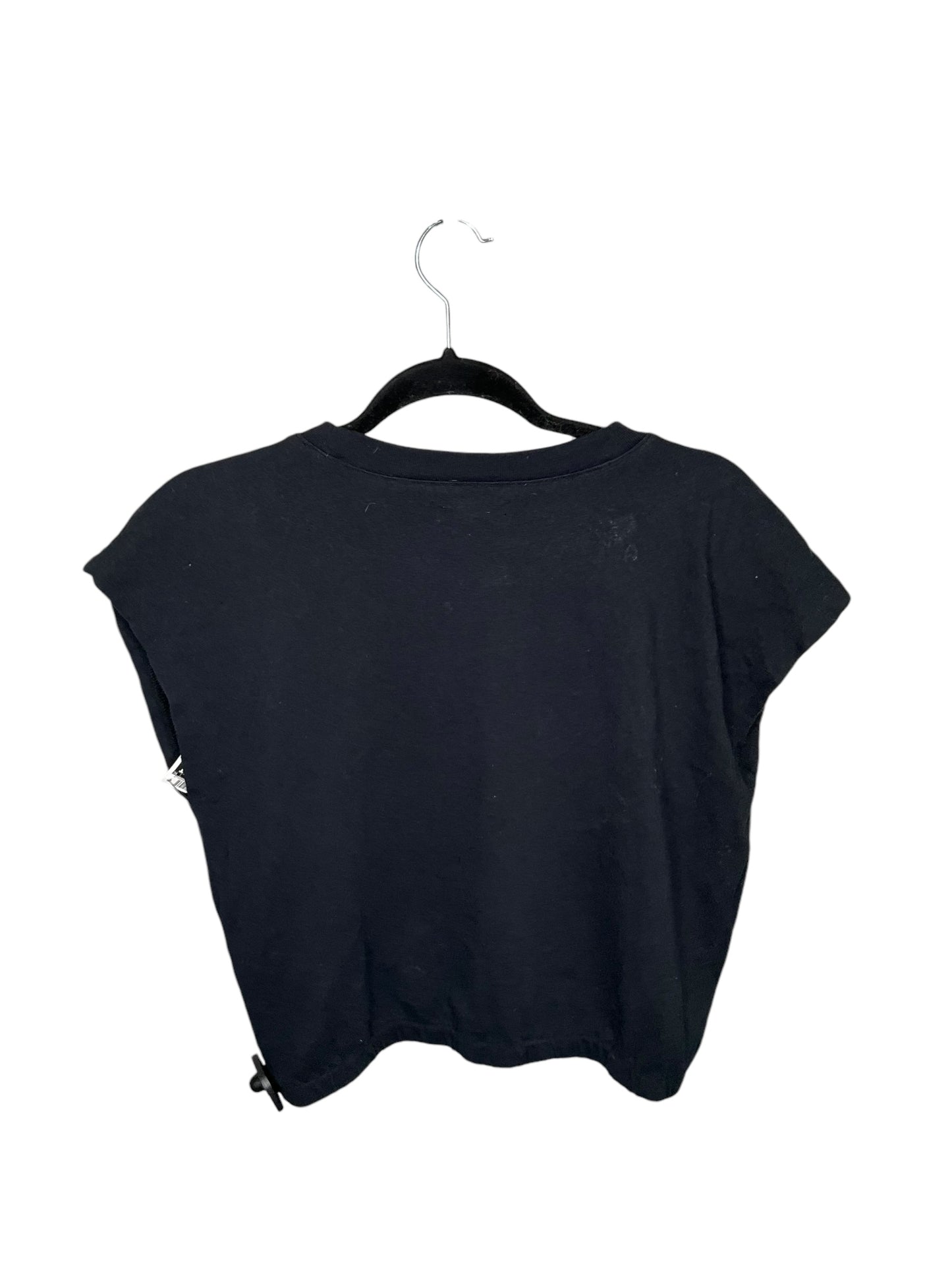 Top Short Sleeve By Madewell In Black, Size: M