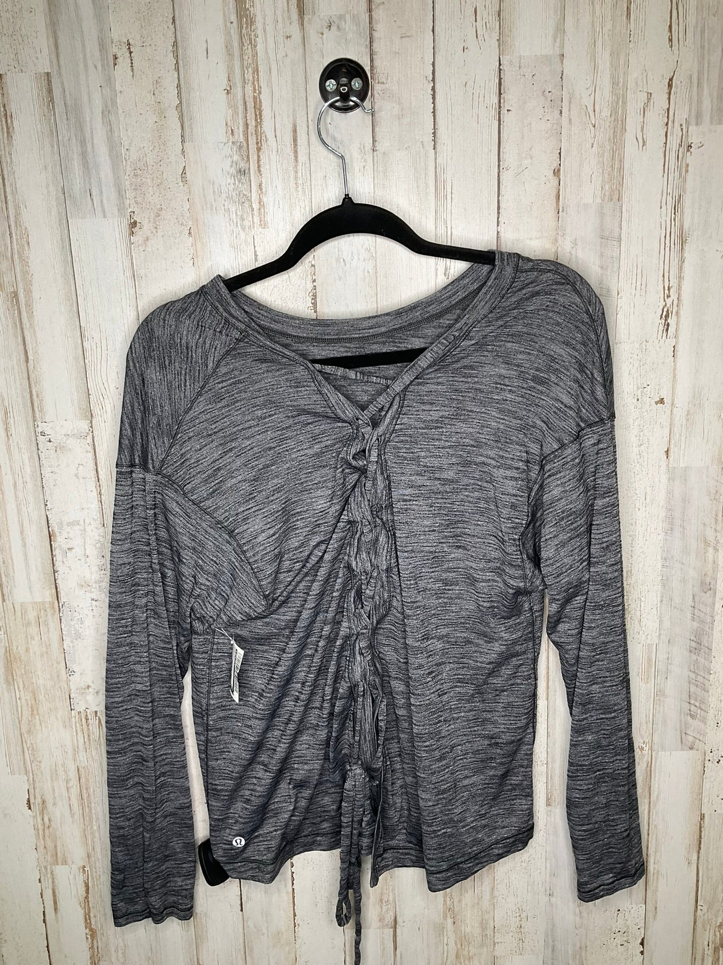 Black Top Long Sleeve Lululemon, Size S