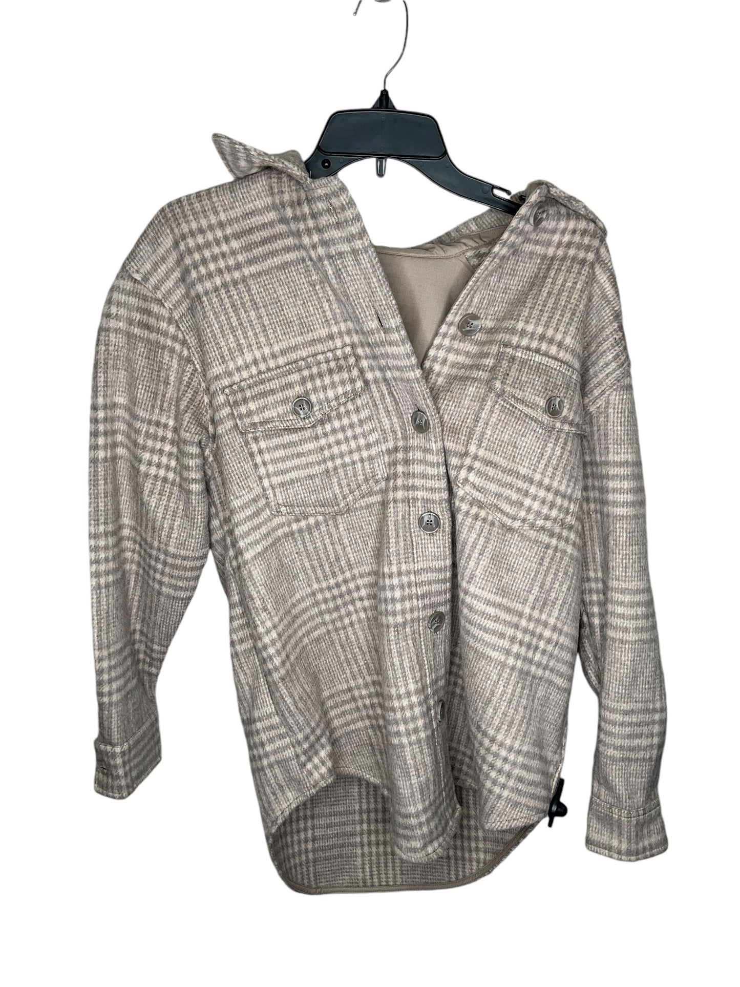 Jacket Fleece By Joie In Beige, Size: Xs