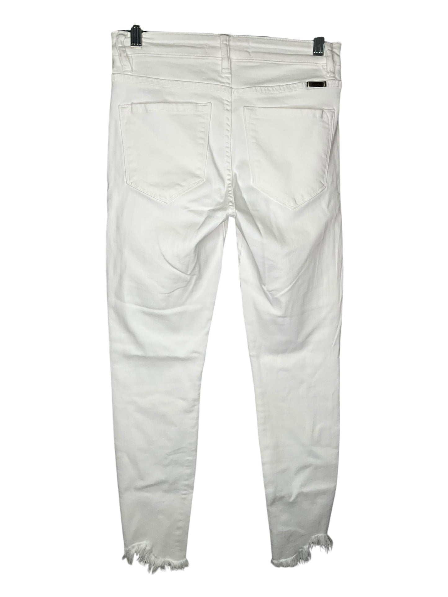 Jeans Boyfriend By Clothes Mentor In White, Size: 6