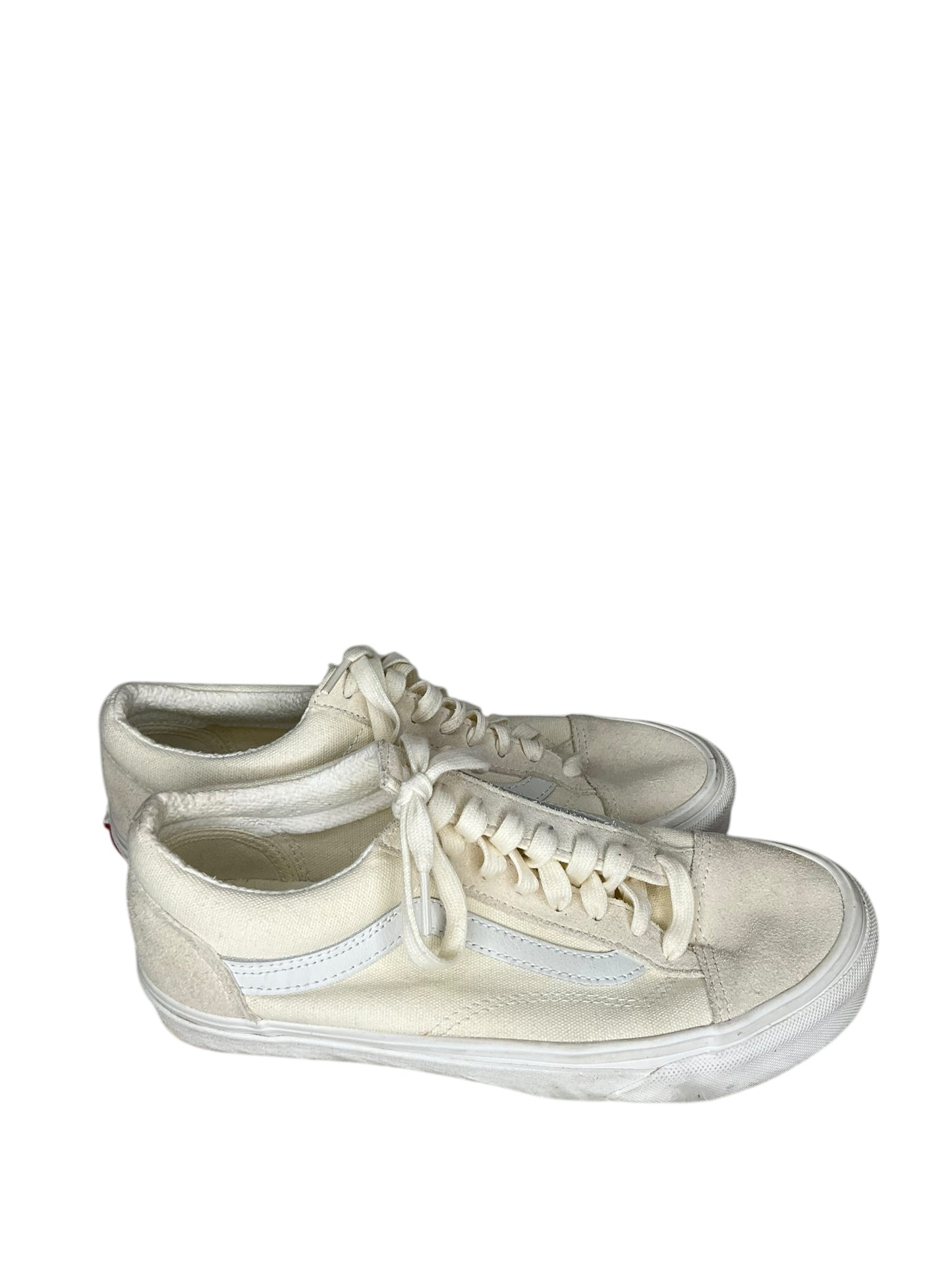 Shoes Sneakers By Vans In Beige, Size: 8.5