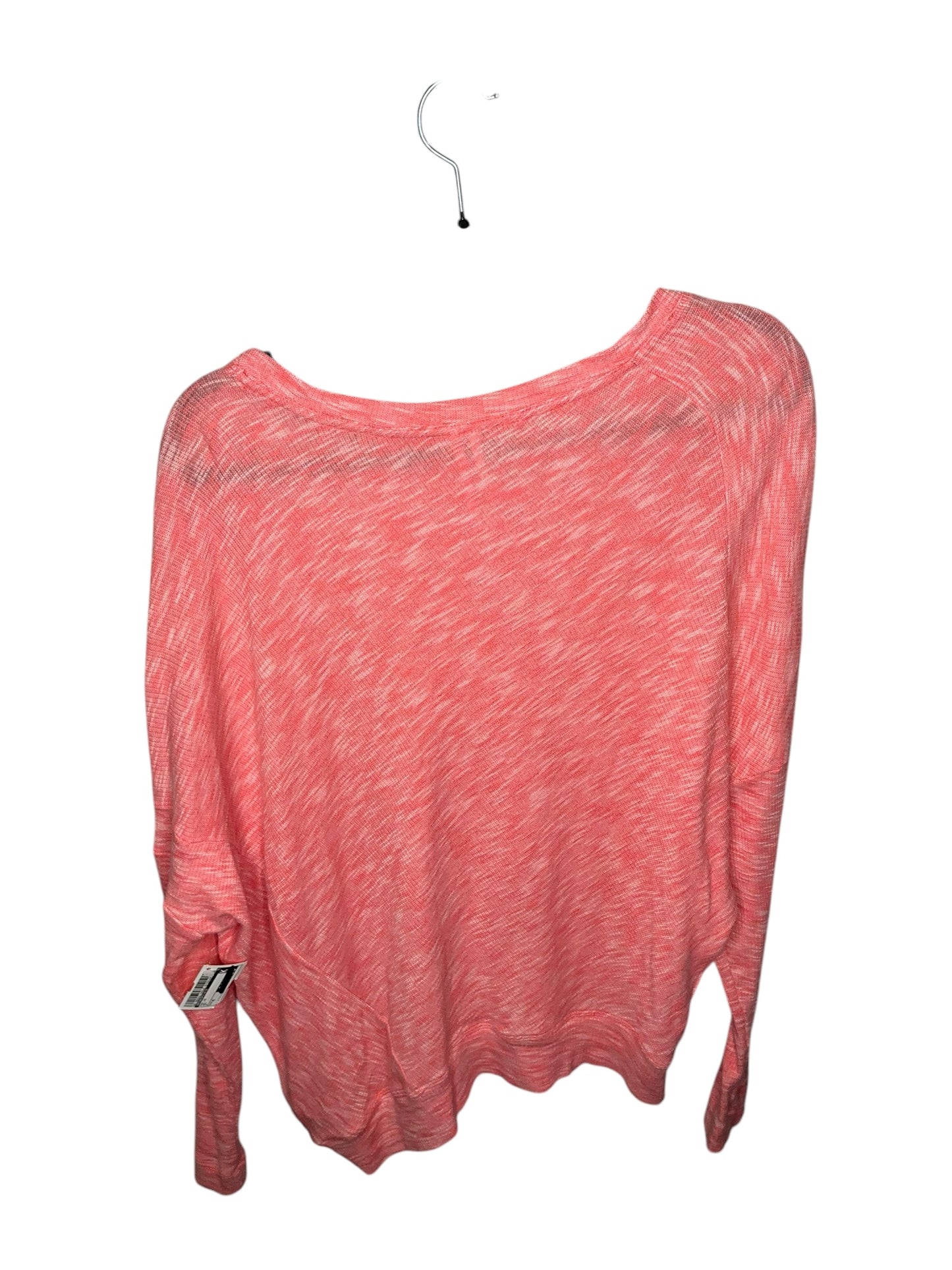 Top Long Sleeve By Anthropologie In Red, Size: M