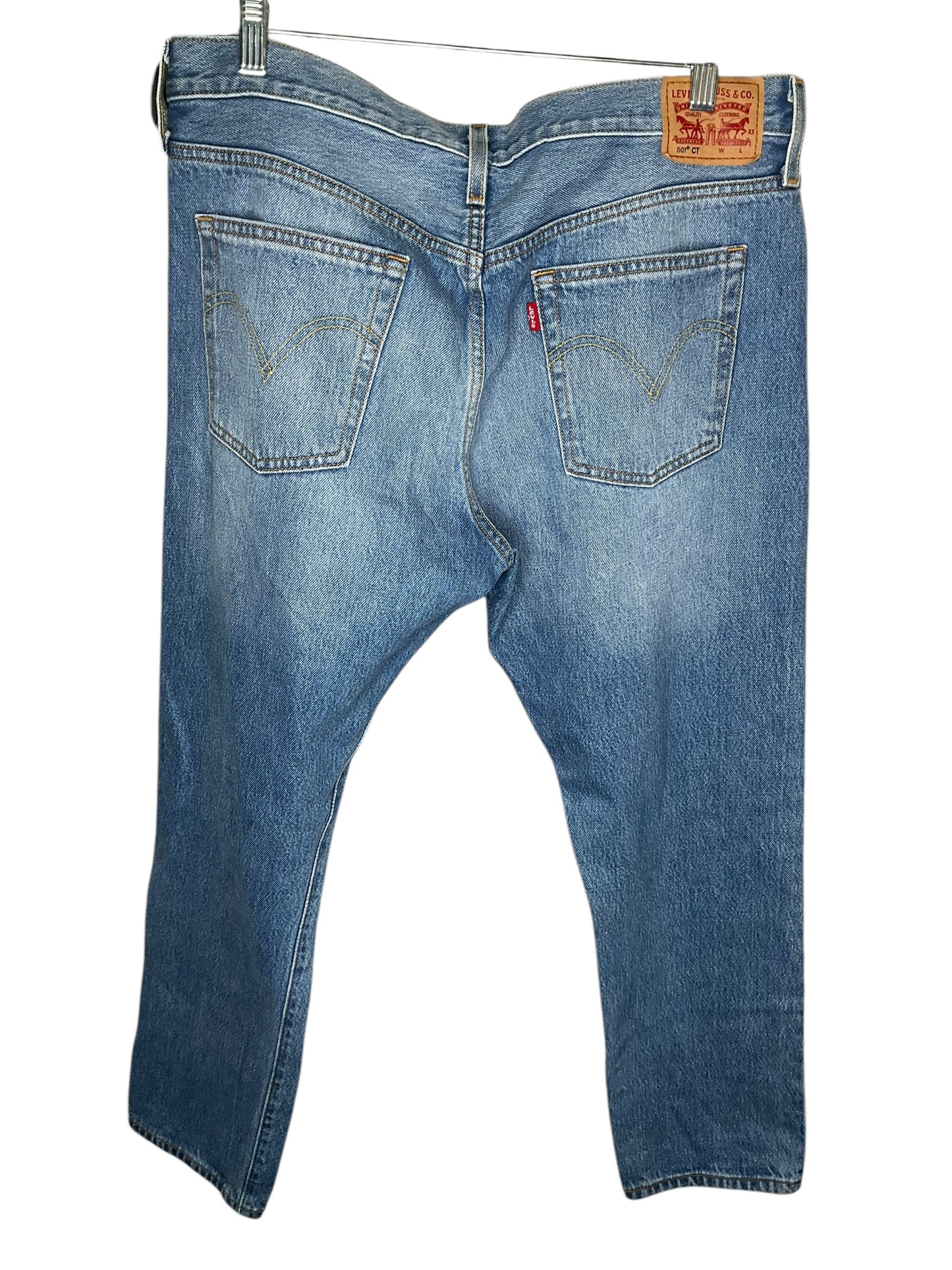 Jeans Boyfriend By Levis In Blue, Size: 30