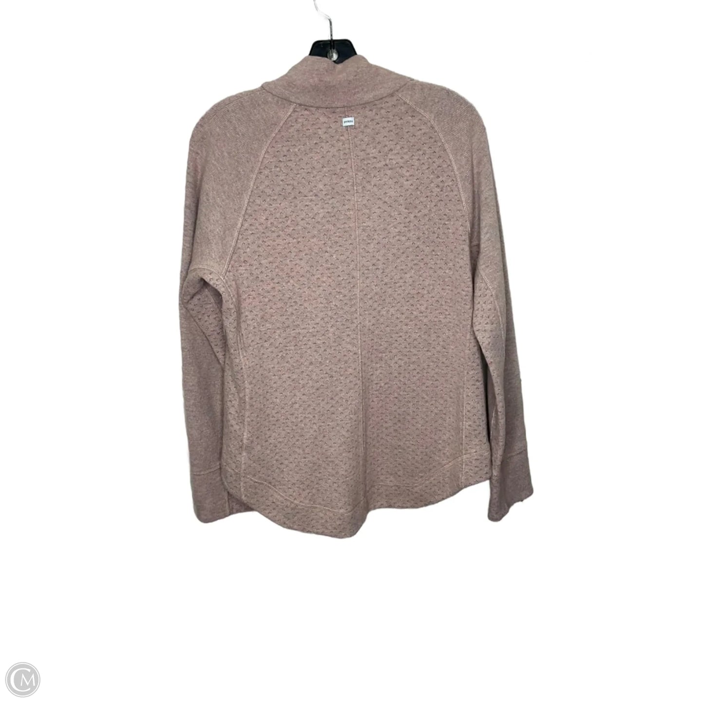 Jacket Fleece By Prana In Pink, Size: L