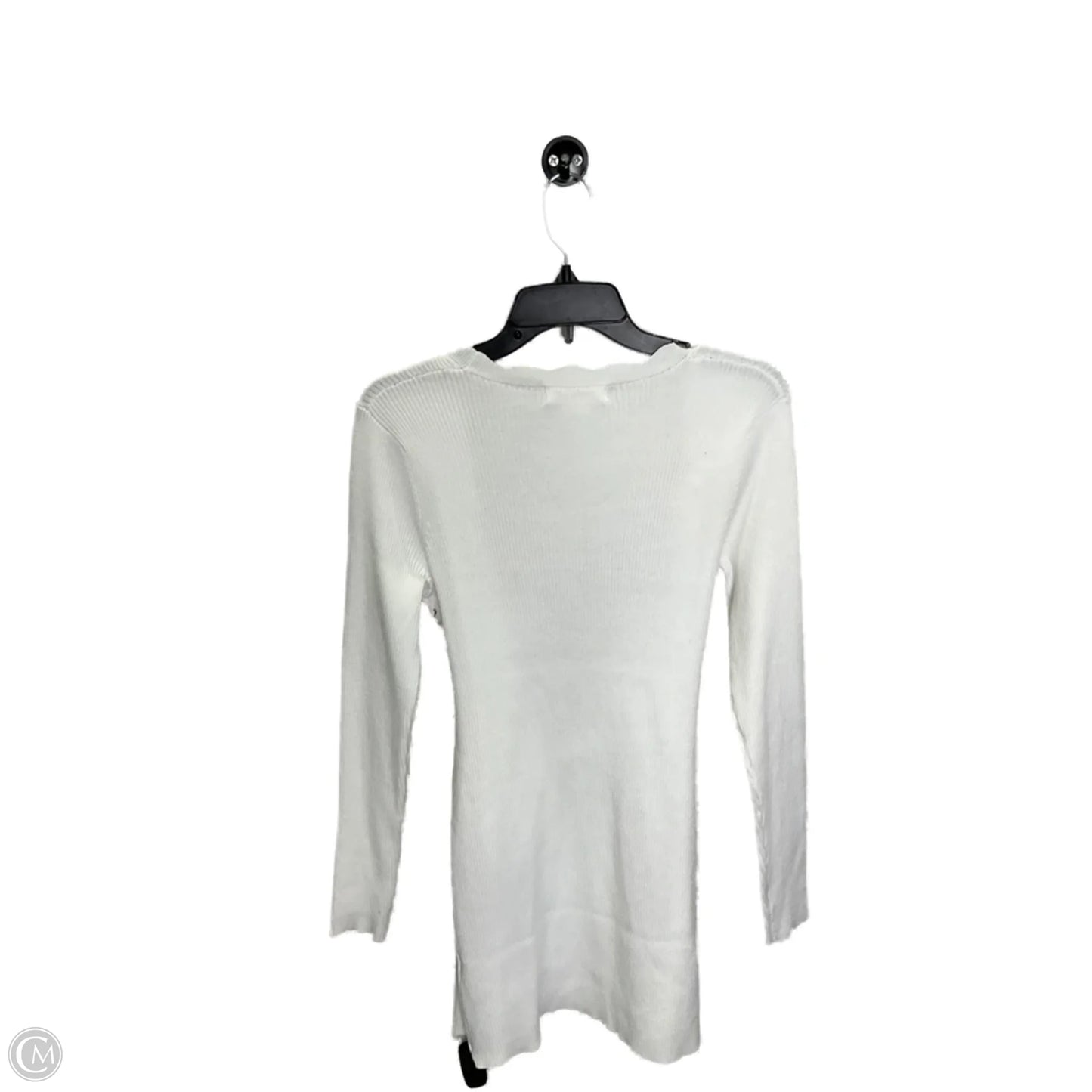 Cardigan By Clothes Mentor In White, Size: M