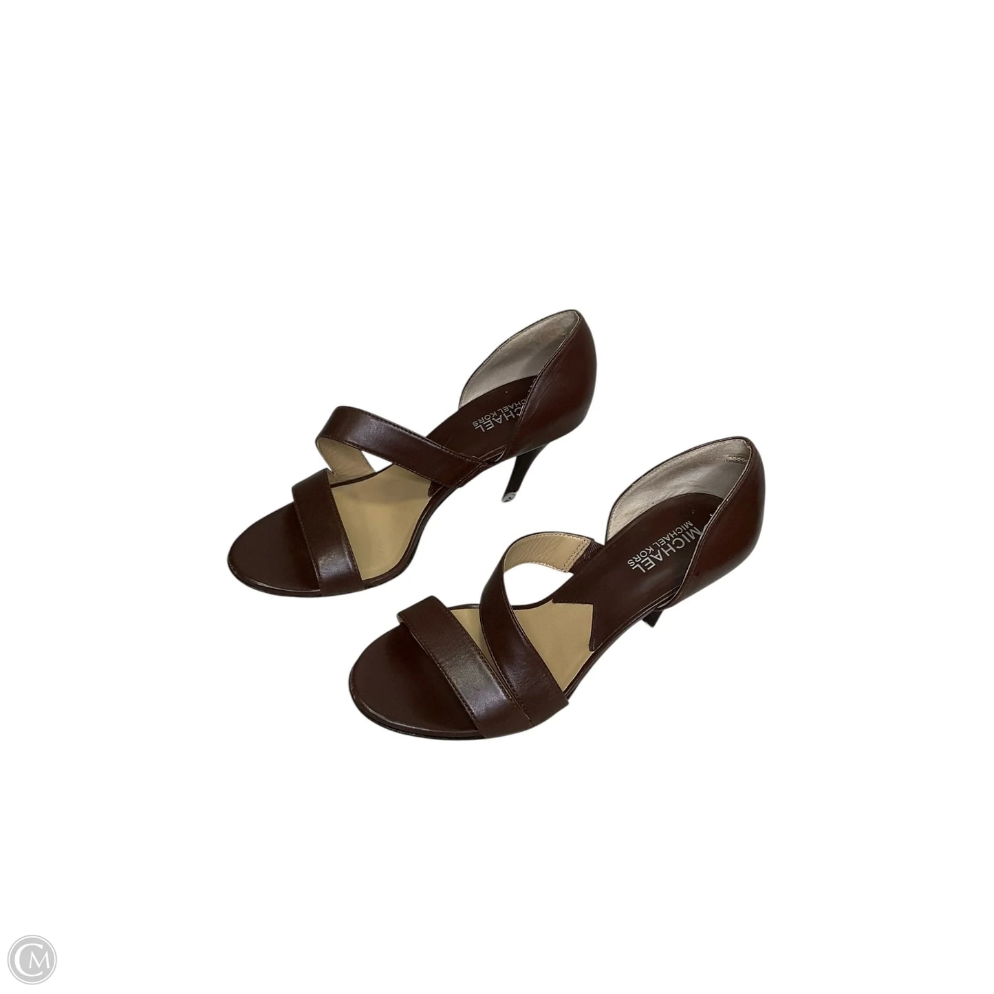 Shoes Heels Kitten By Michael By Michael Kors In Brown, Size: 7