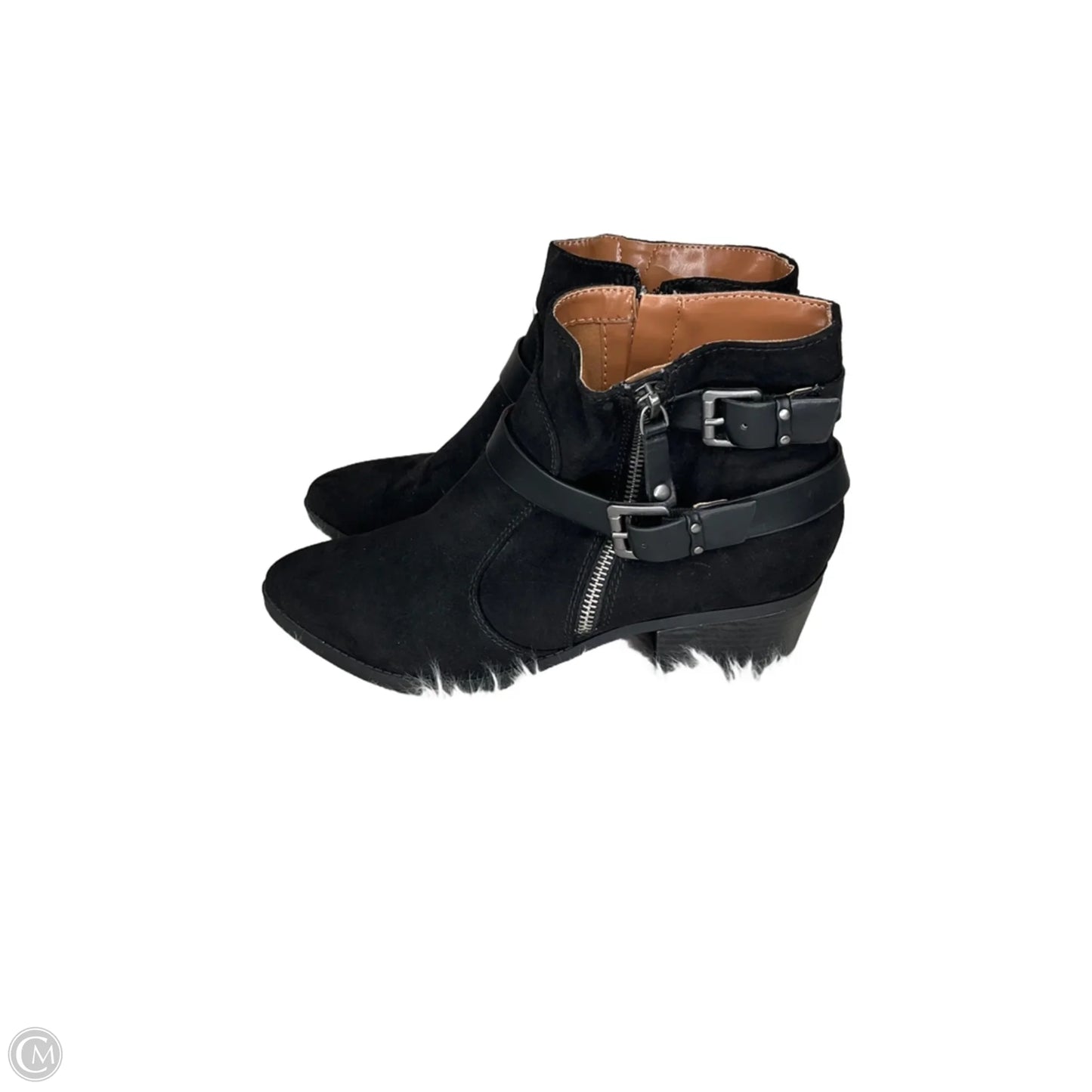 Boots Ankle Heels By Indigo Rd In Black, Size: 9