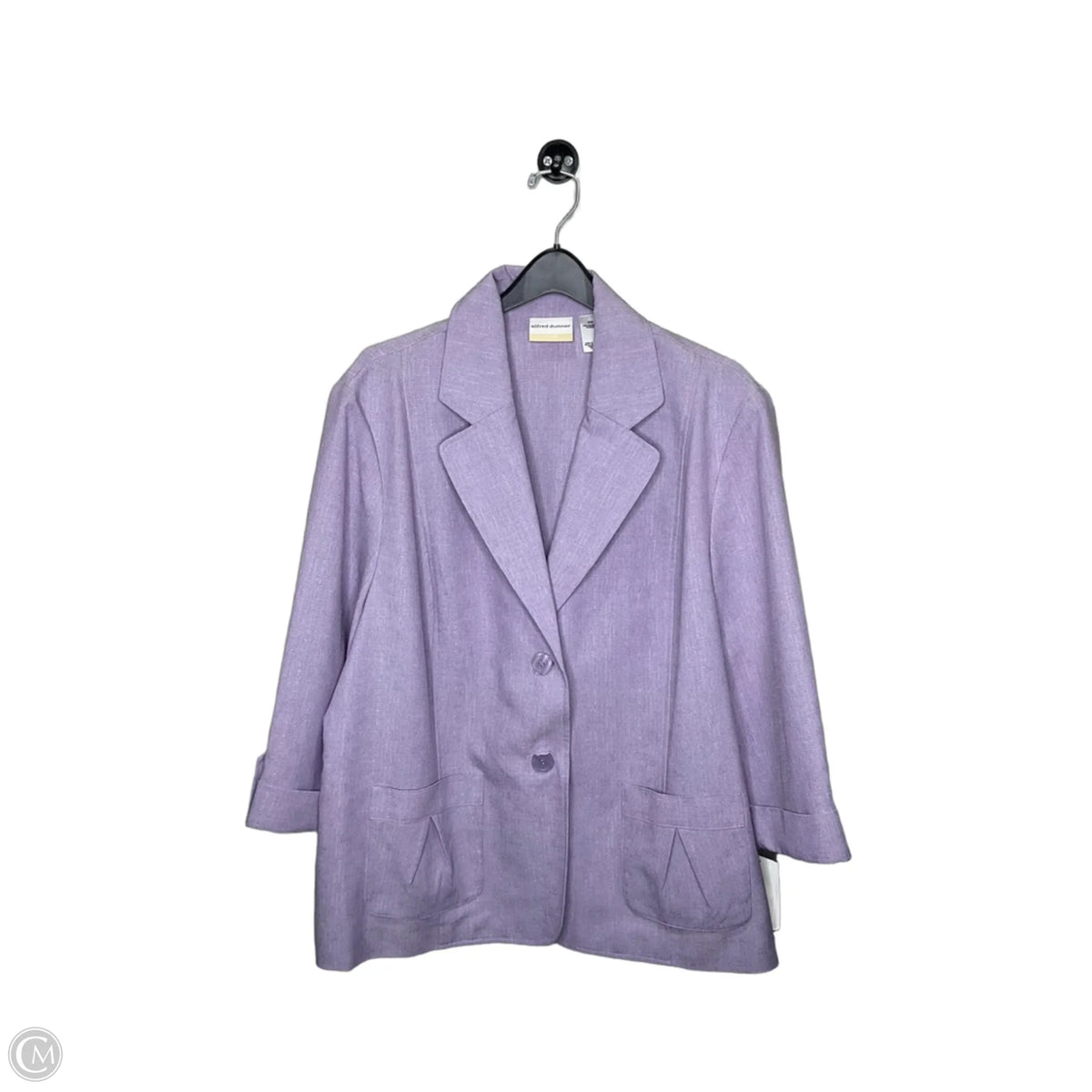 Blazer By Alfred Dunner In Purple, Size: 3x