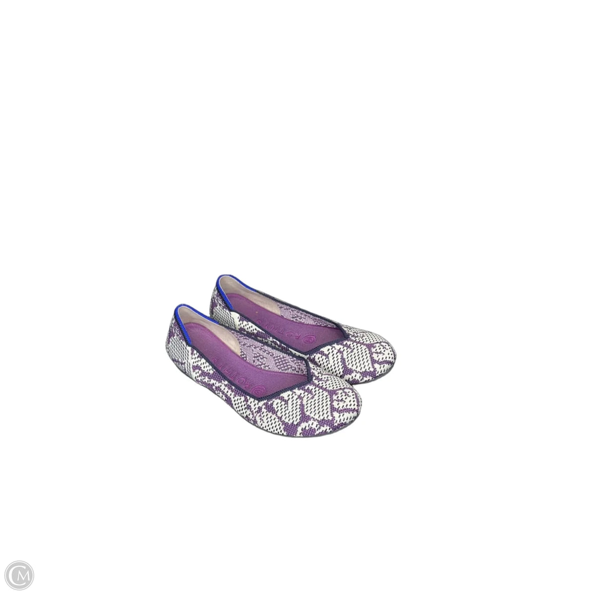Shoes Flats By Rothys In Purple, Size: 6