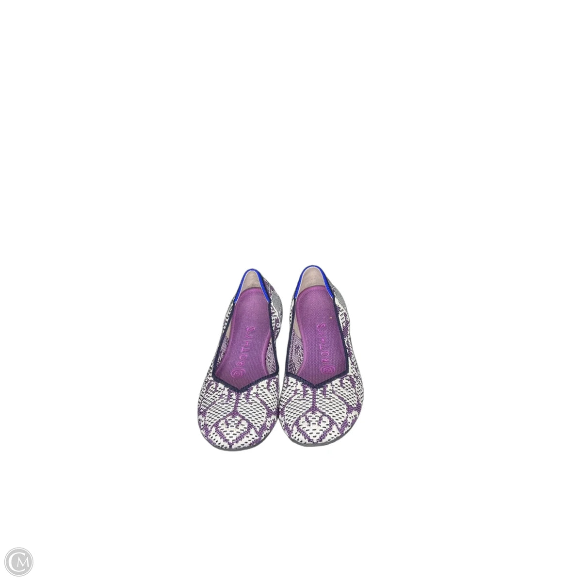 Shoes Flats By Rothys In Purple, Size: 6
