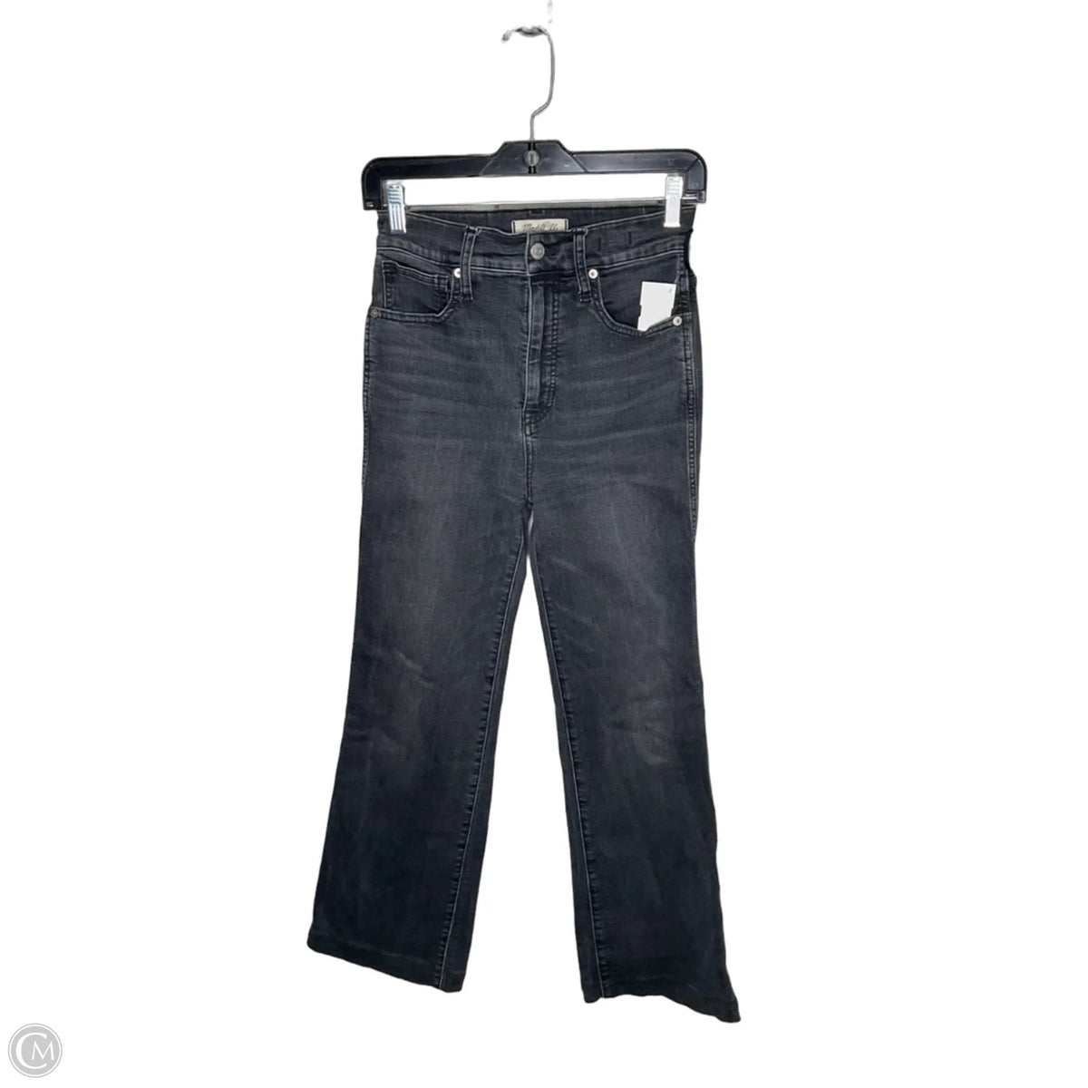 Jeans Straight By Madewell In Black, Size: 2