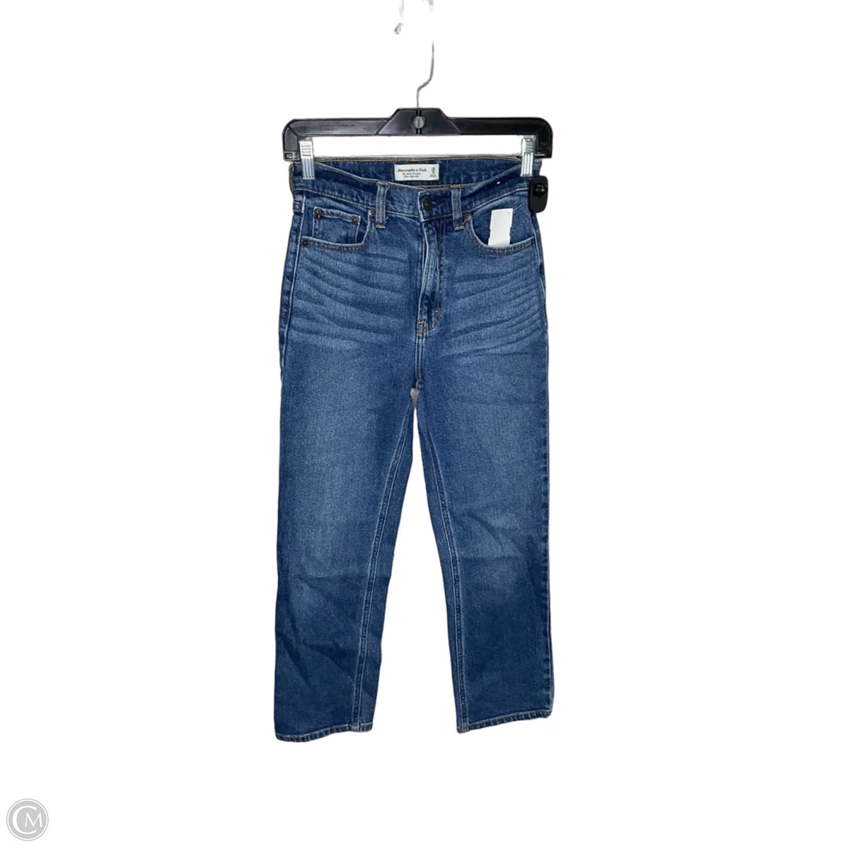 Jeans Straight By Abercrombie And Fitch In Blue, Size: 2