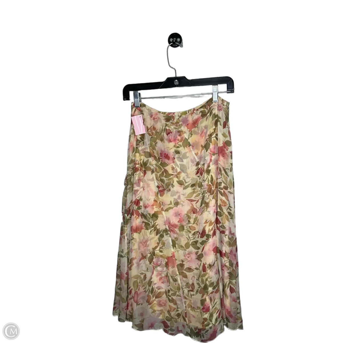 Skirt Midi By Talbots In Floral Print, Size: 6