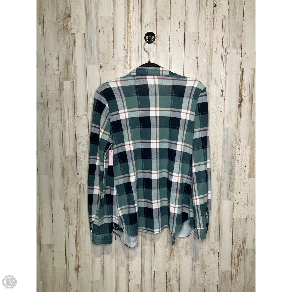 Top Long Sleeve By Clothes Mentor In Green, Size: M