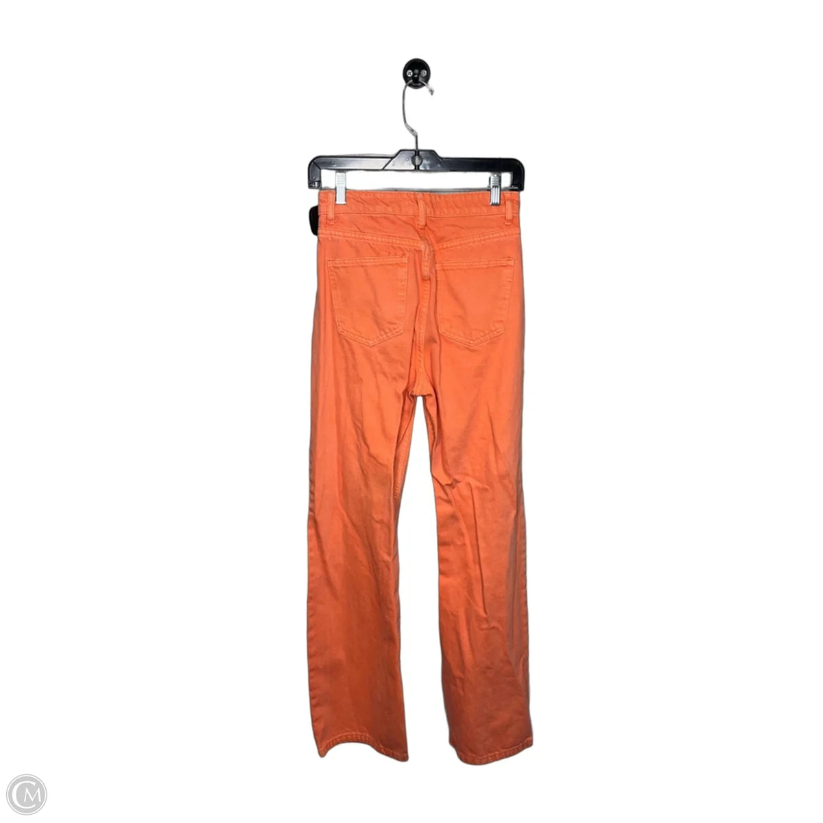 Jeans Straight By Grey Lab In Orange, Size: S