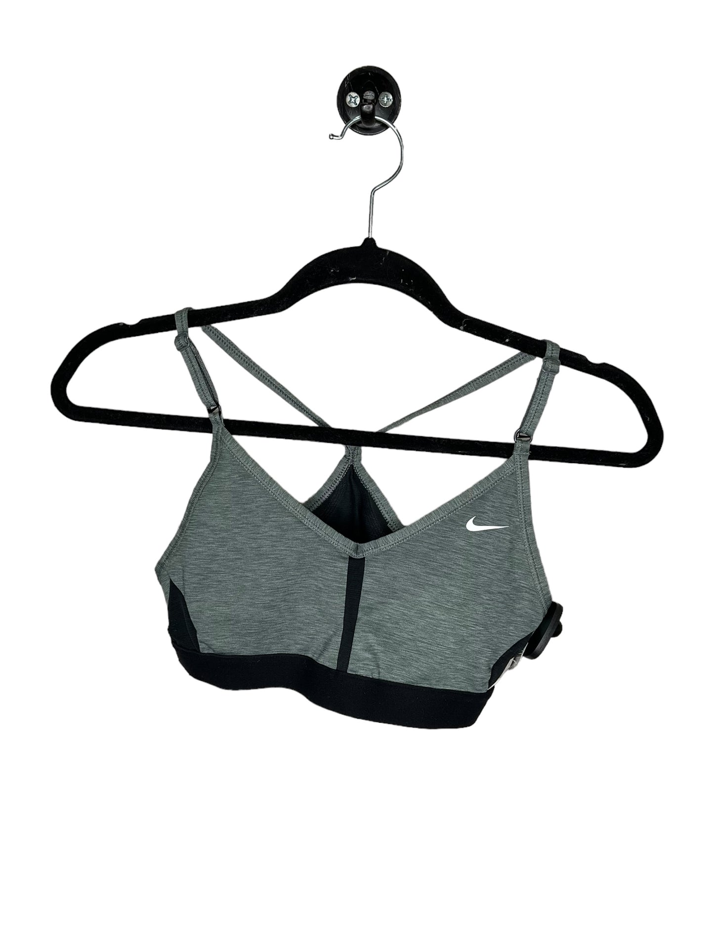 Athletic Bra By Nike In Grey, Size: S