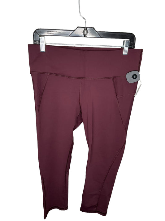 Athletic Pants By Athleta In Red, Size: L