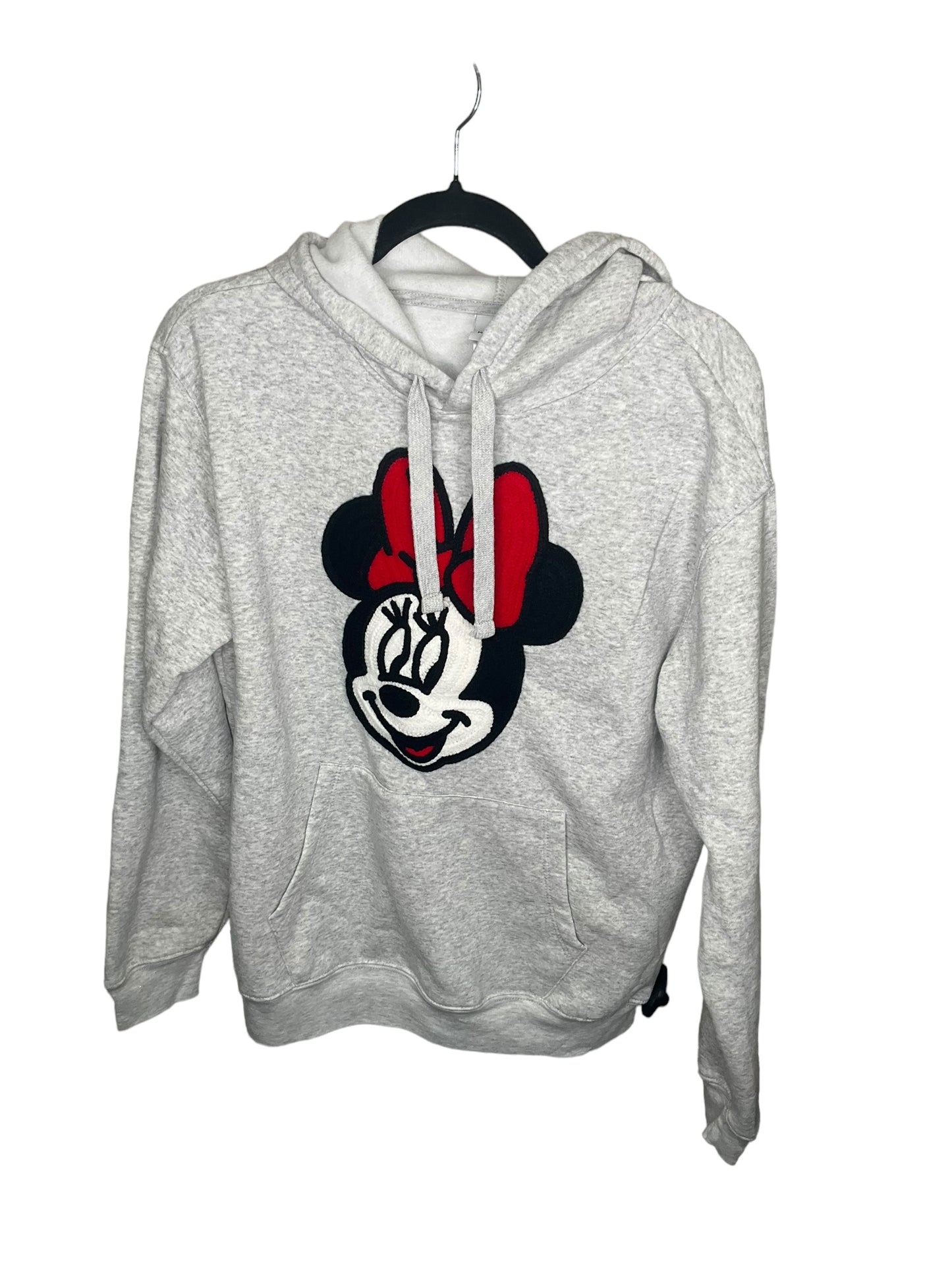 Sweatshirt Hoodie By Disney Store In Grey, Size: L