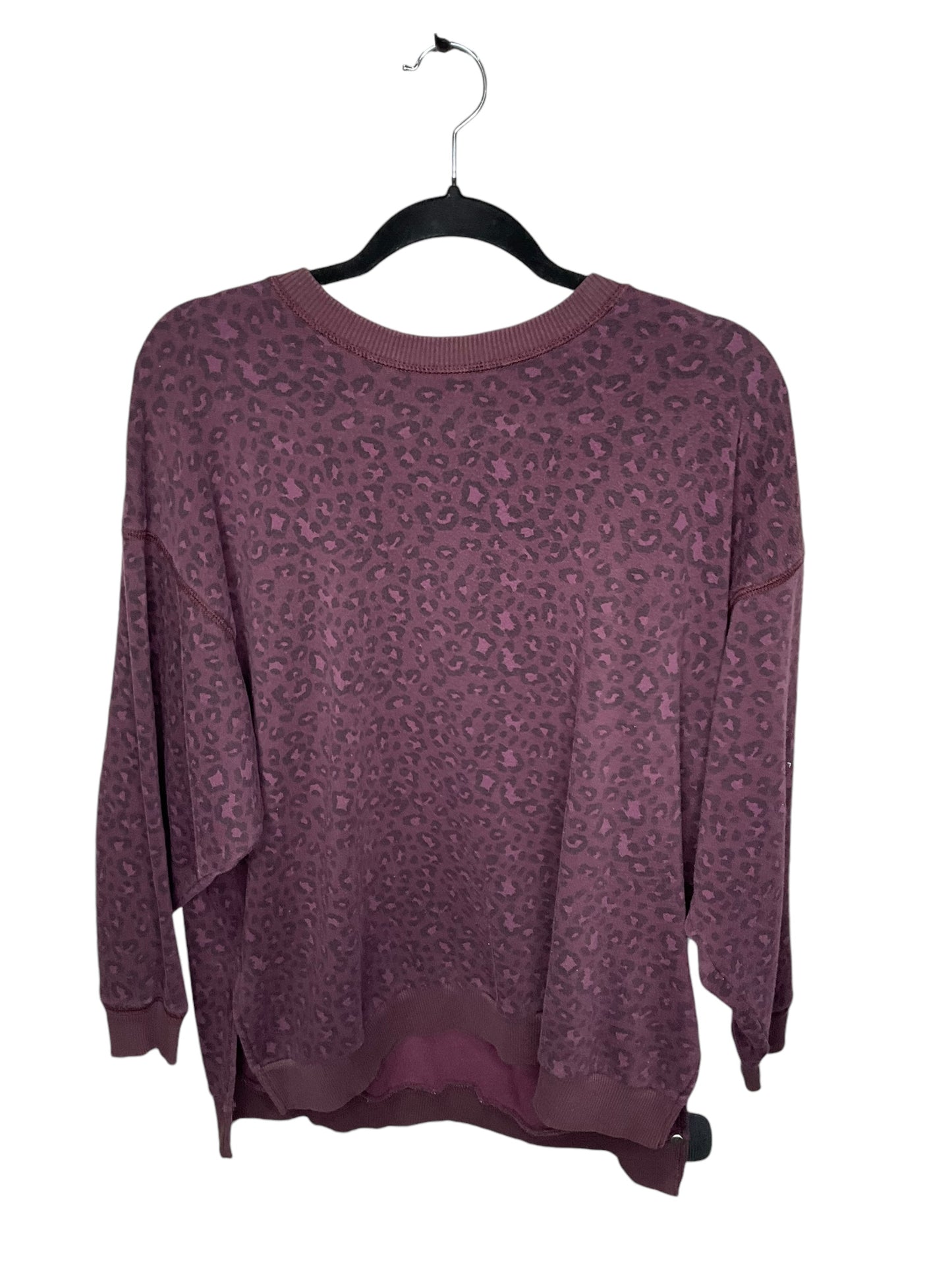 Sweatshirt Crewneck By American Eagle In Purple, Size: S