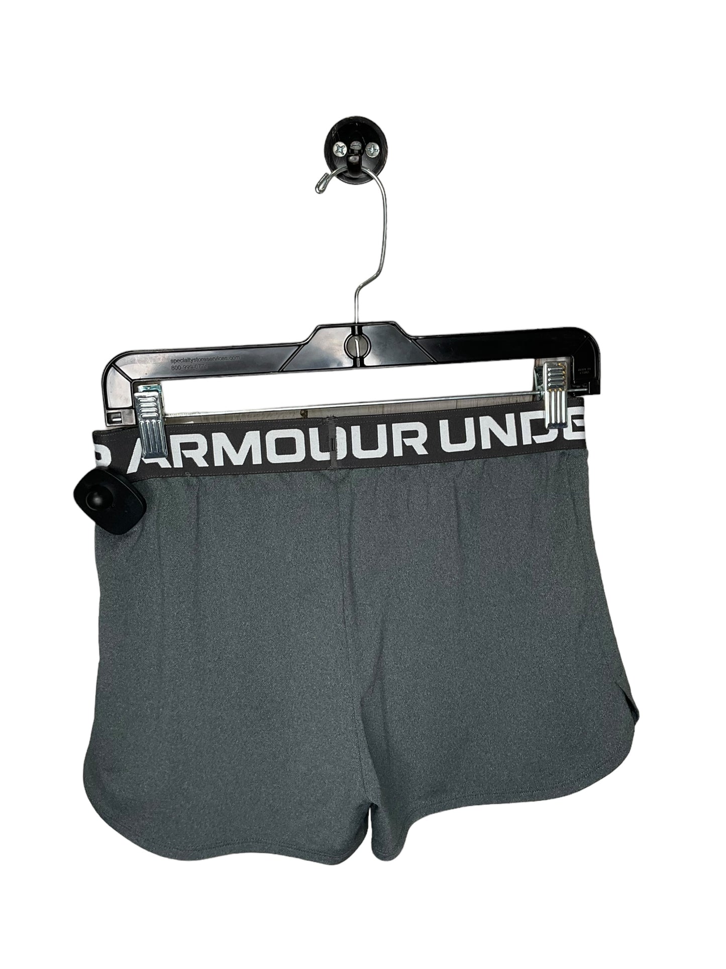 Athletic Shorts By Under Armour In Grey, Size: L