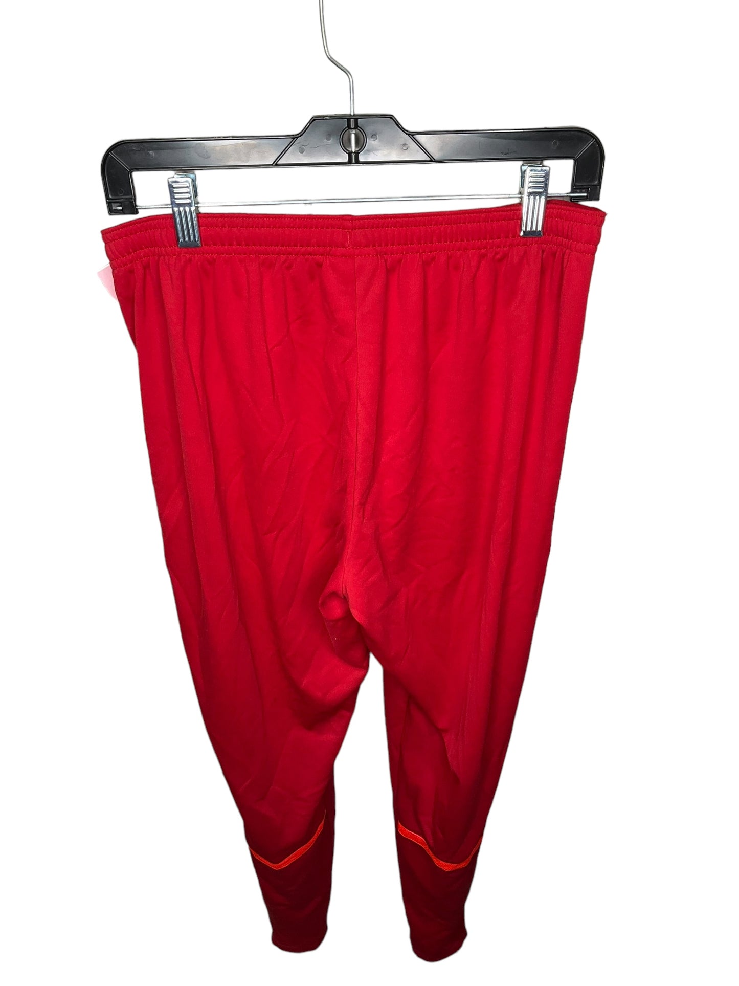 Athletic Pants By Nike In Red, Size: M