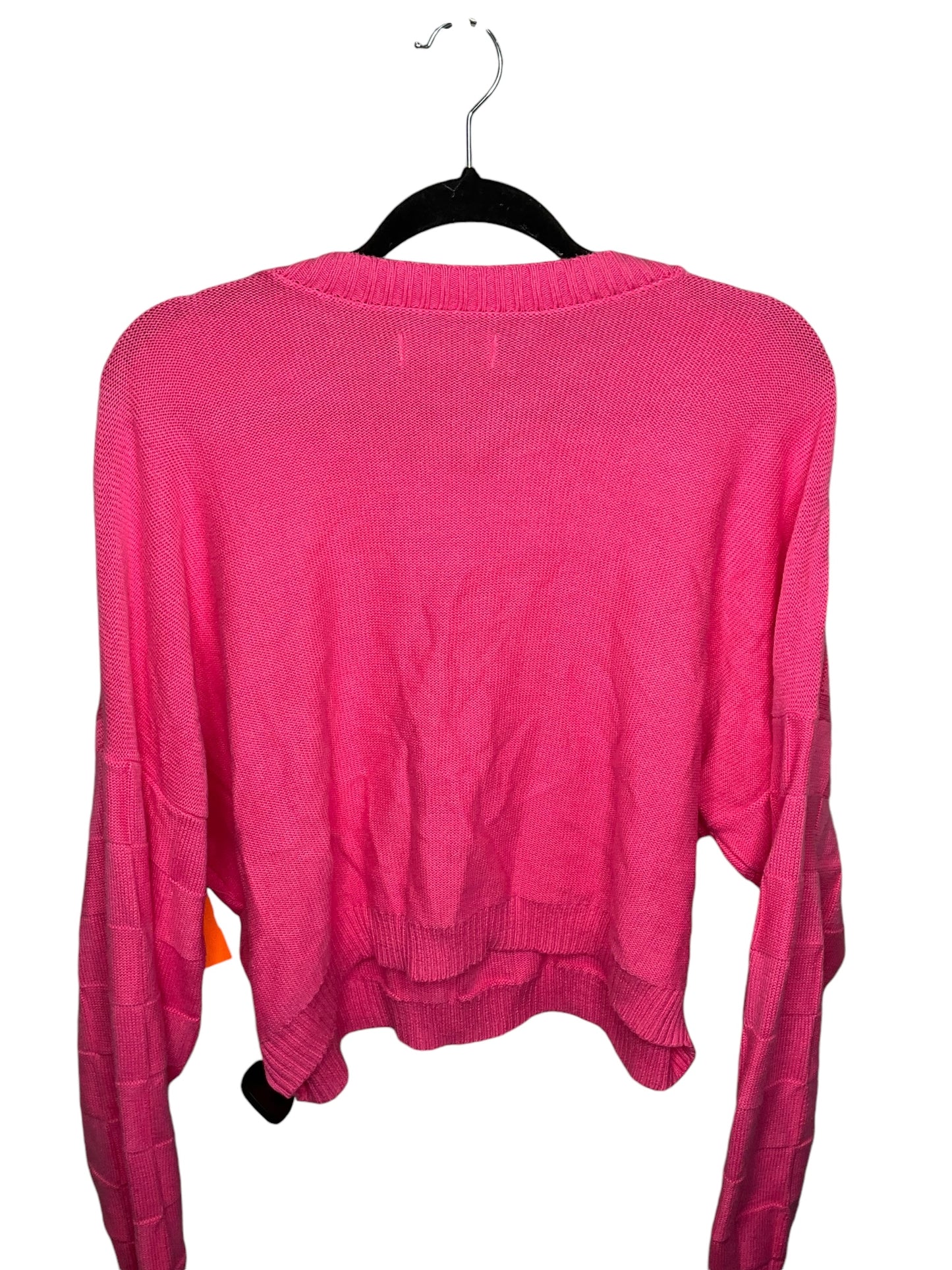 Sweater By Hollister In Pink, Size: Xxl