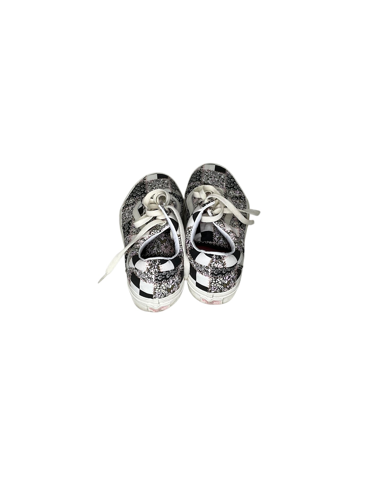 Shoes Sneakers By Vans In Floral Print, Size: 9.5