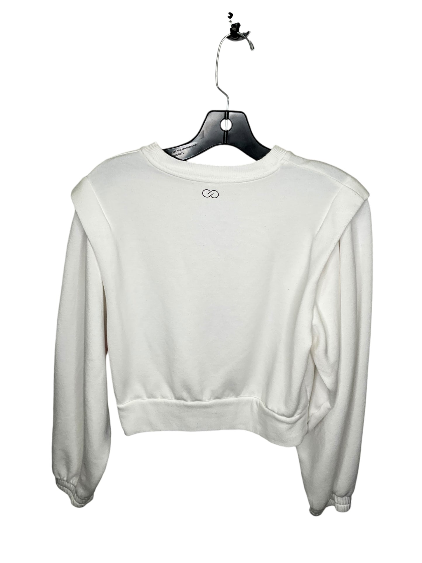 Sweatshirt Collar By Calia In White, Size: Xs