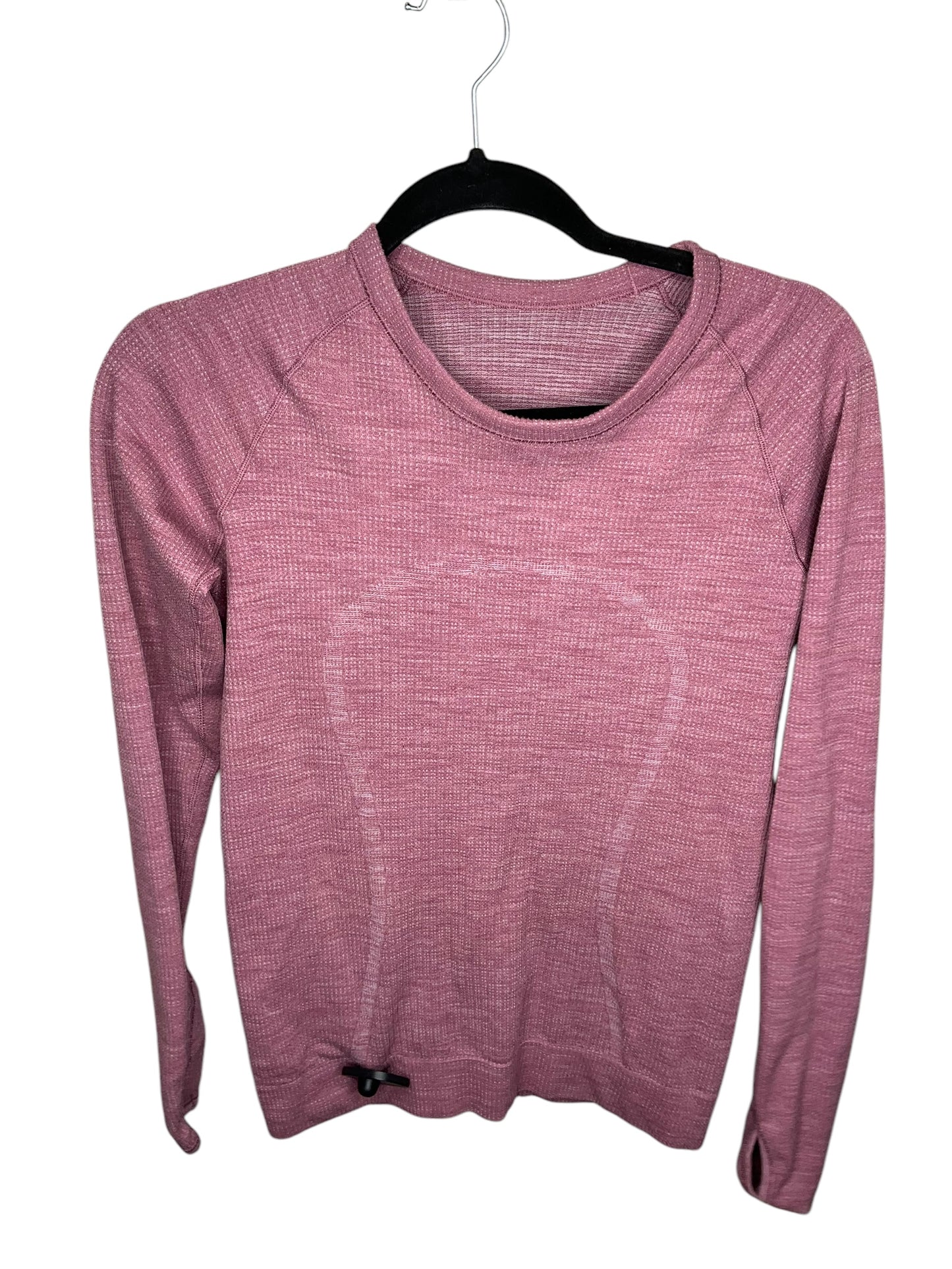 Top Long Sleeve By Lululemon In Purple, Size: 4