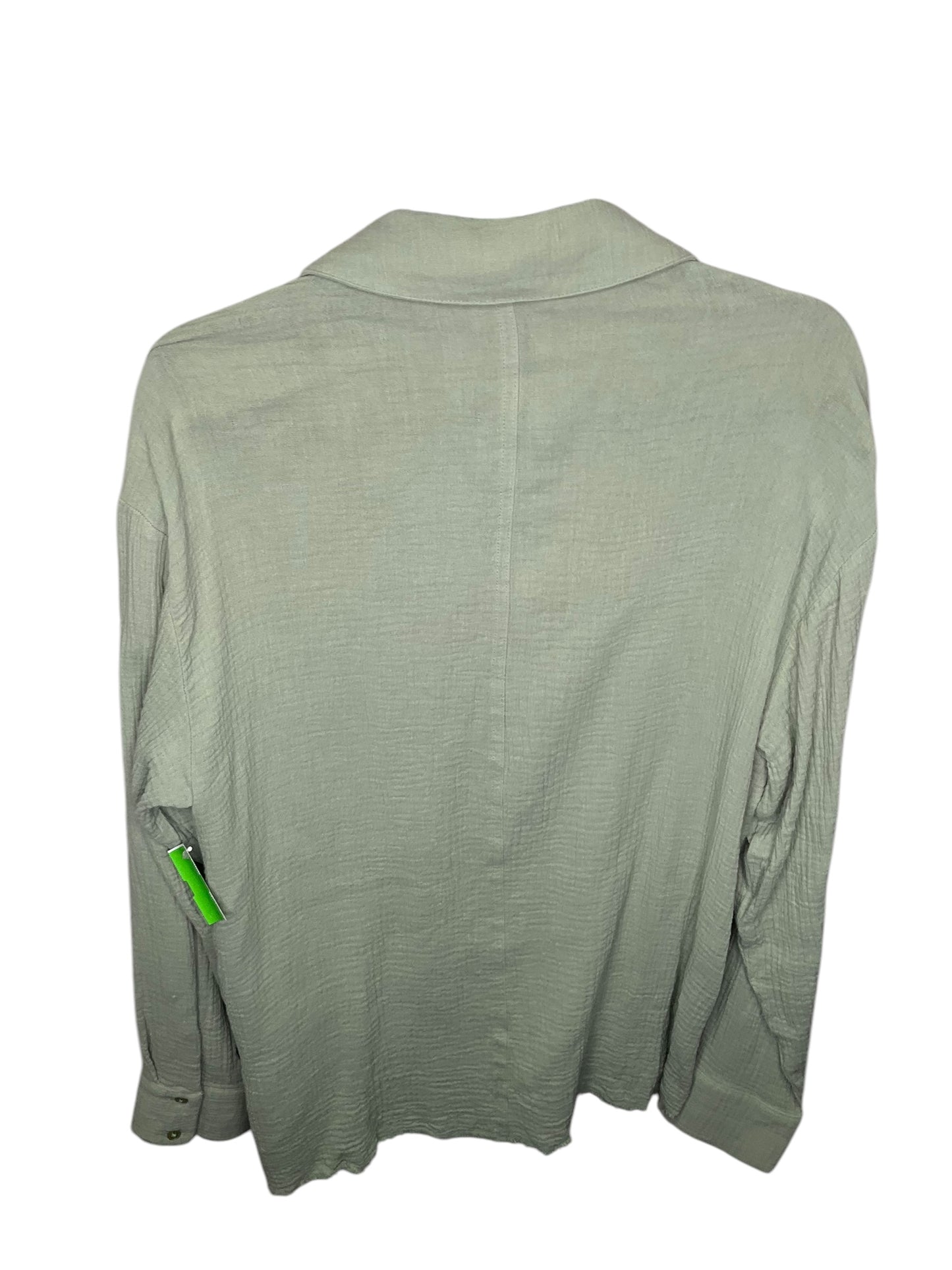 Top Long Sleeve By Altard State In Green, Size: M