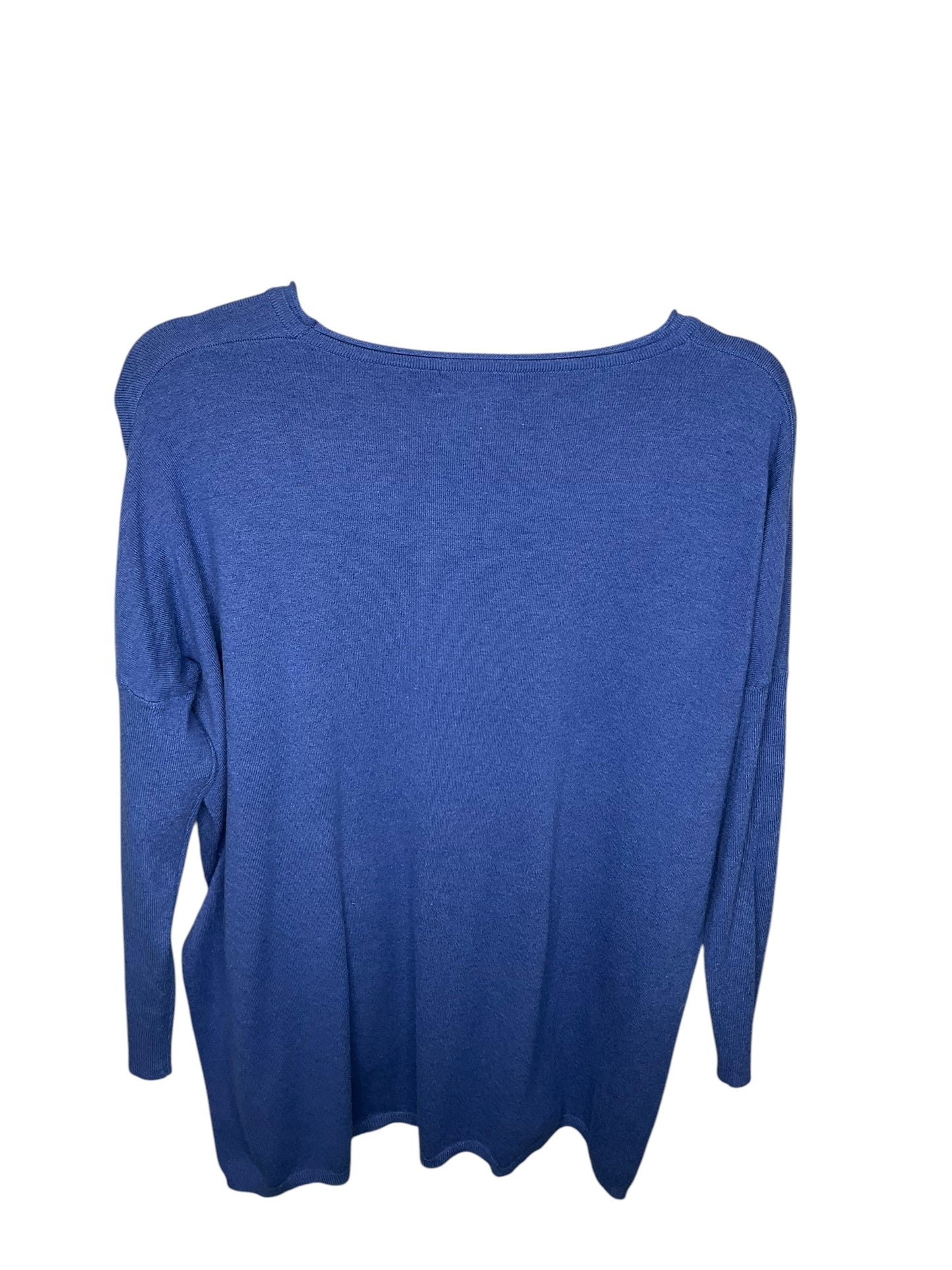 Top Long Sleeve By Altard State In Blue, Size: S