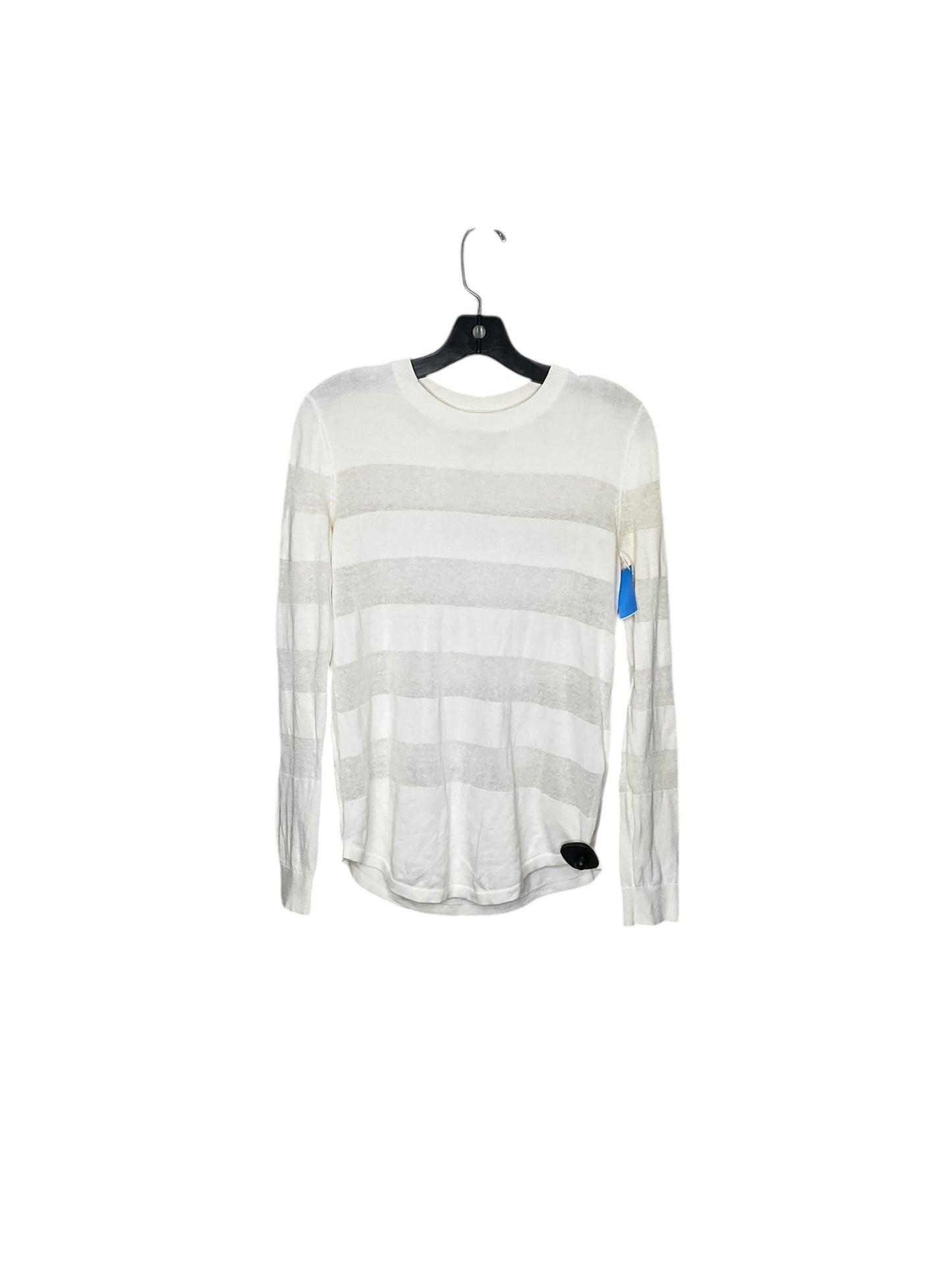 Top Long Sleeve Designer By Michael Kors In Striped Pattern, Size: M