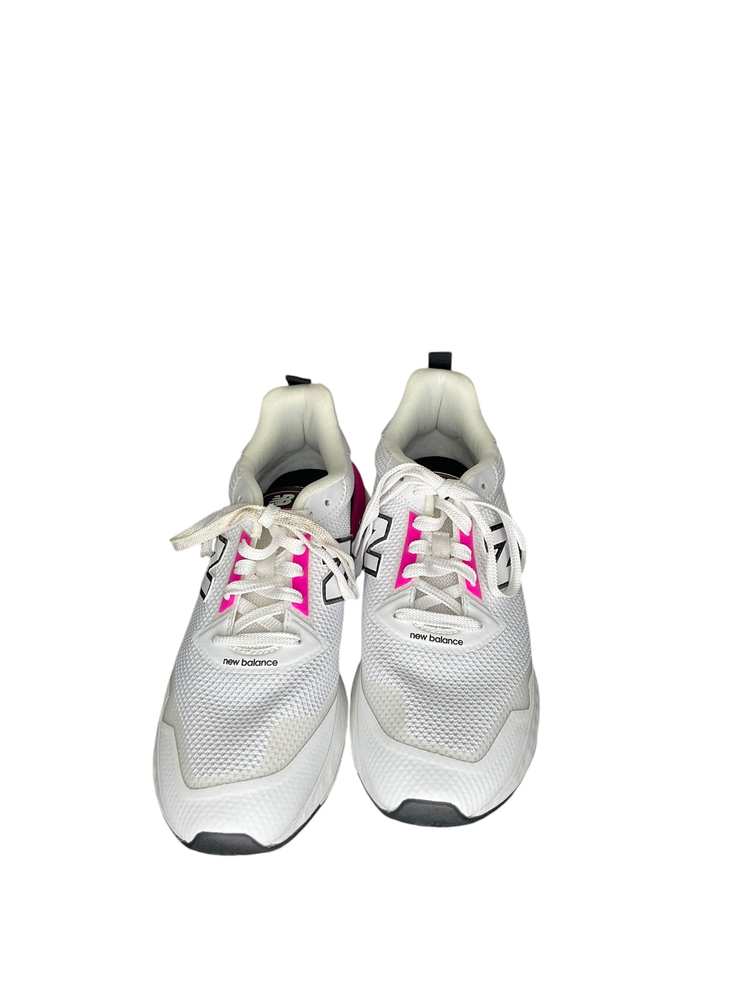 Shoes Athletic By New Balance In Pink & White, Size: 9