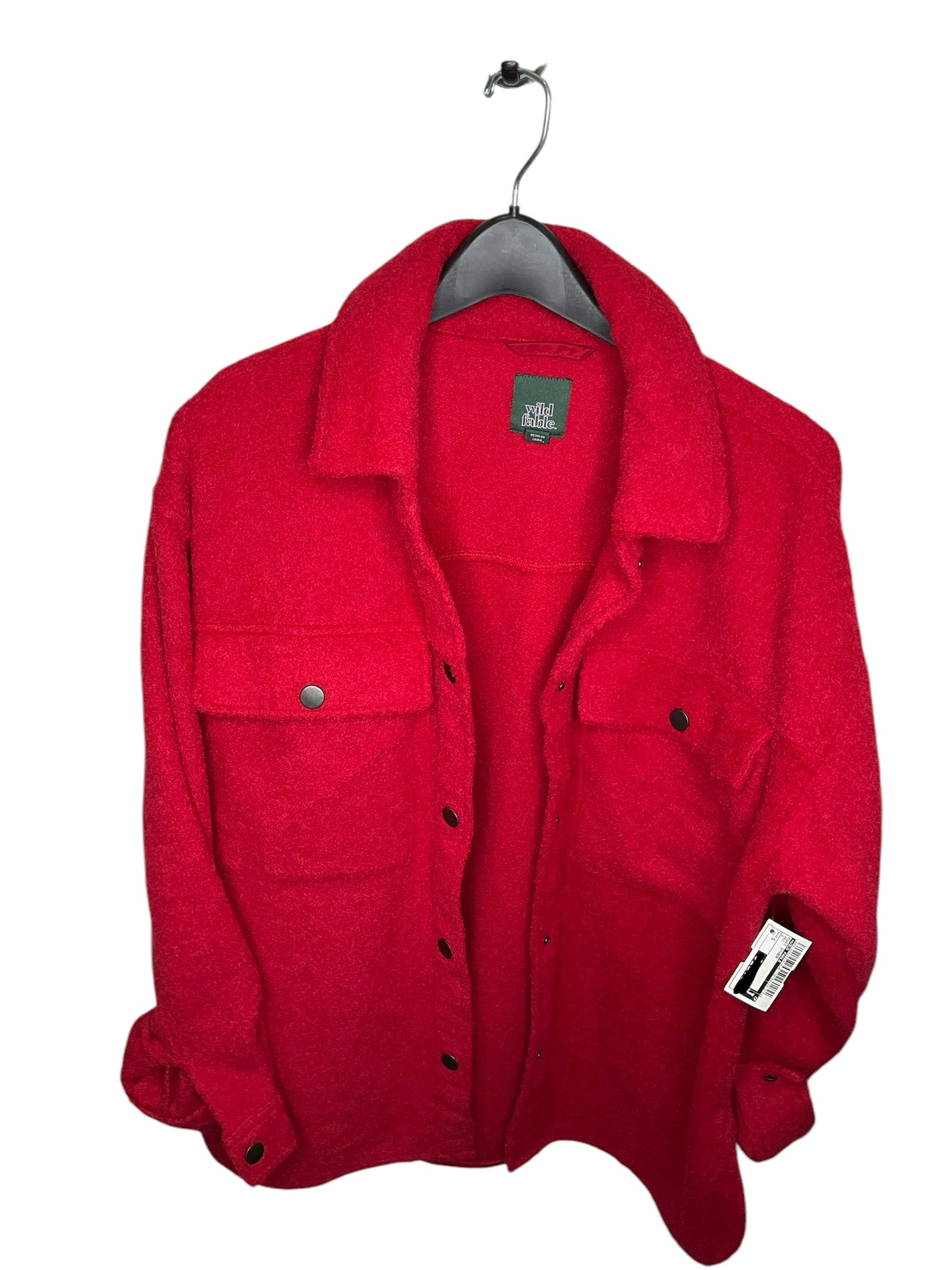 Coat Other By Wild Fable In Red, Size: S