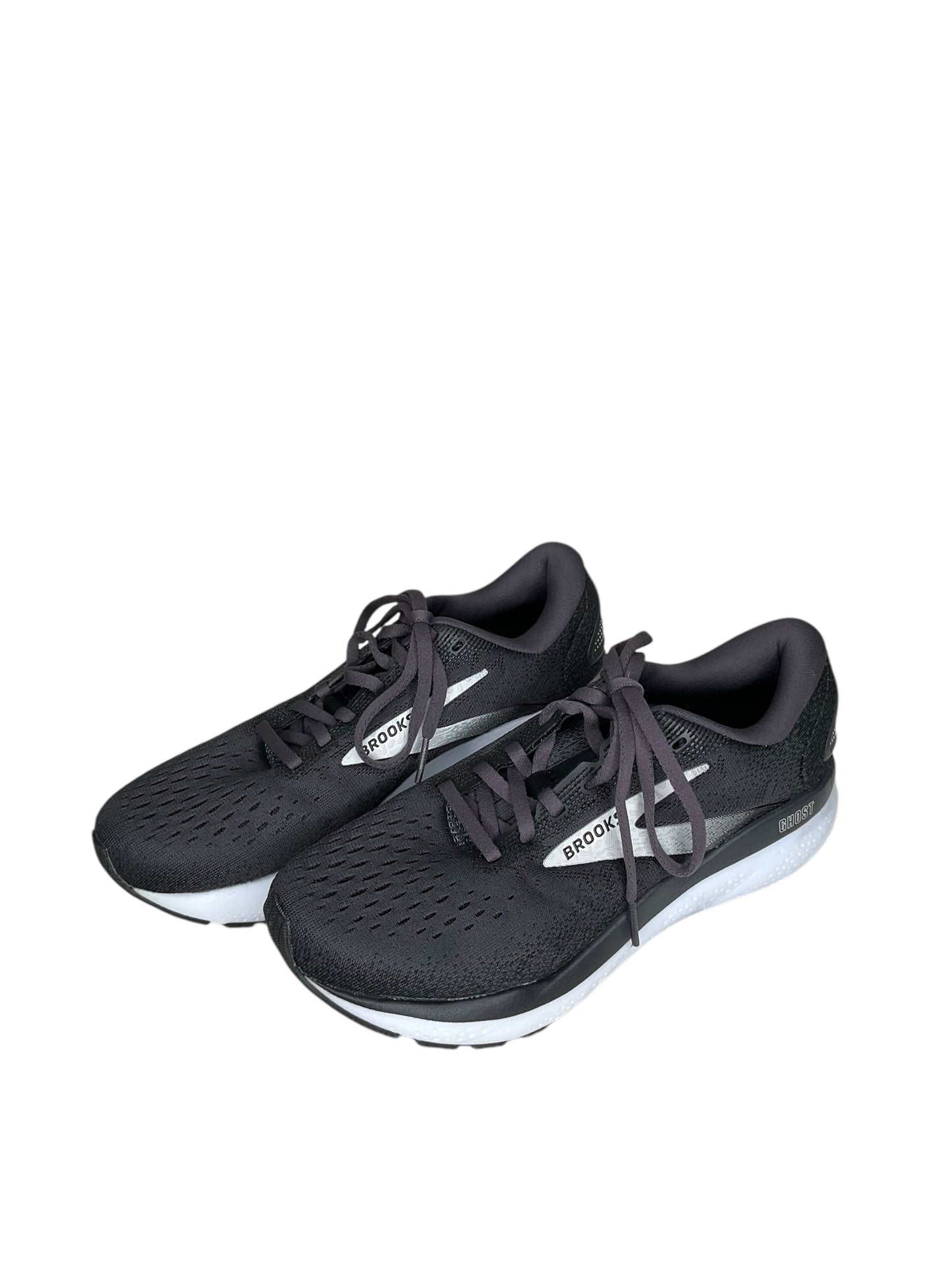 Shoes Athletic By Brooks In Black & White, Size: 7