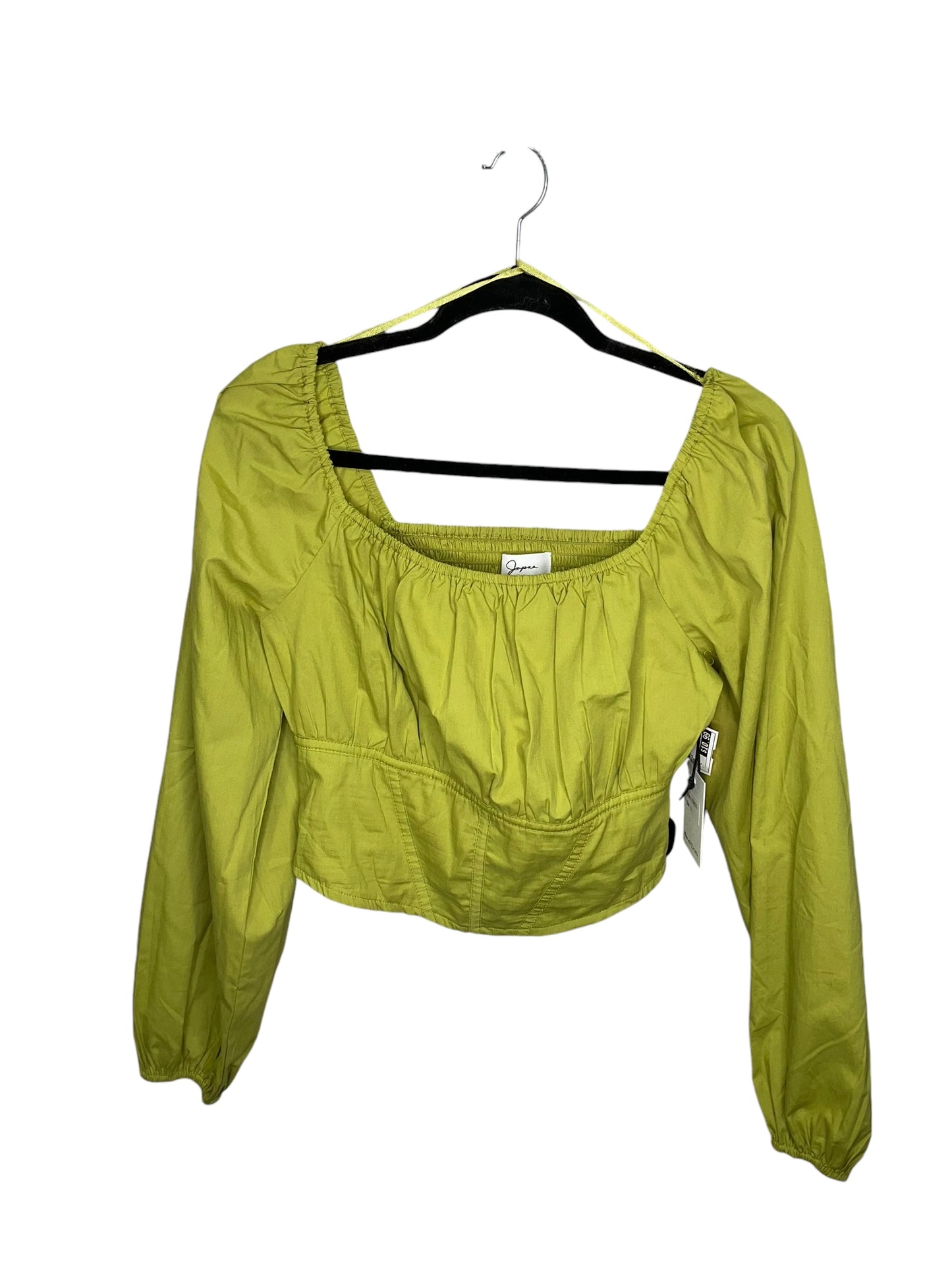 Top Long Sleeve By Clothes Mentor In Green, Size: L