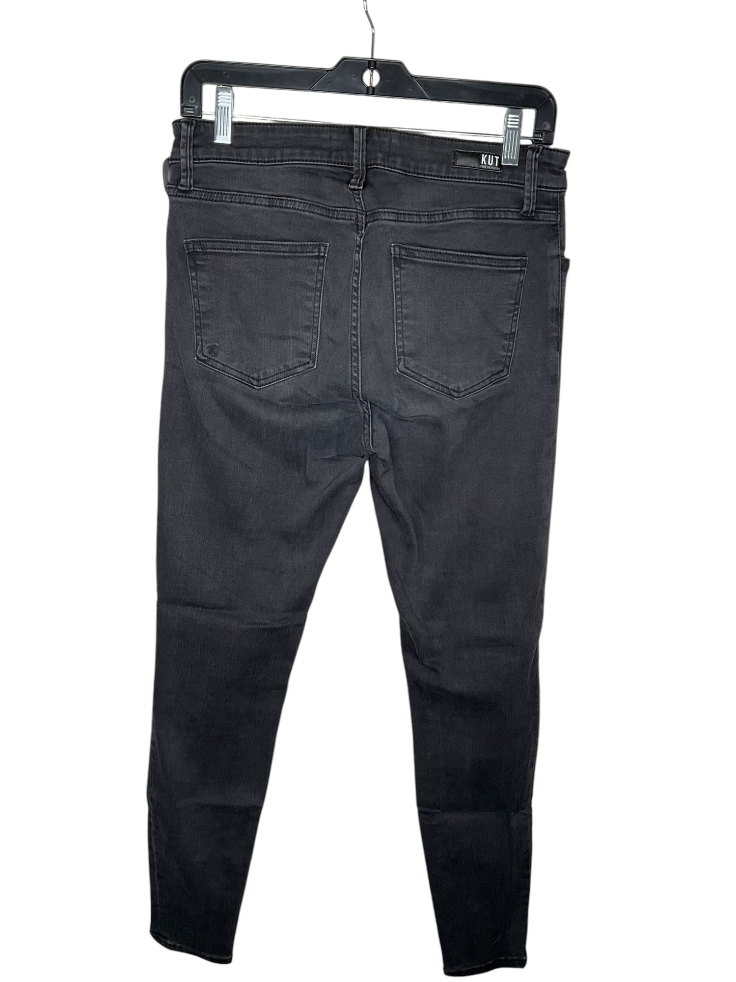 Jeans Skinny By Kut In Black, Size: 6