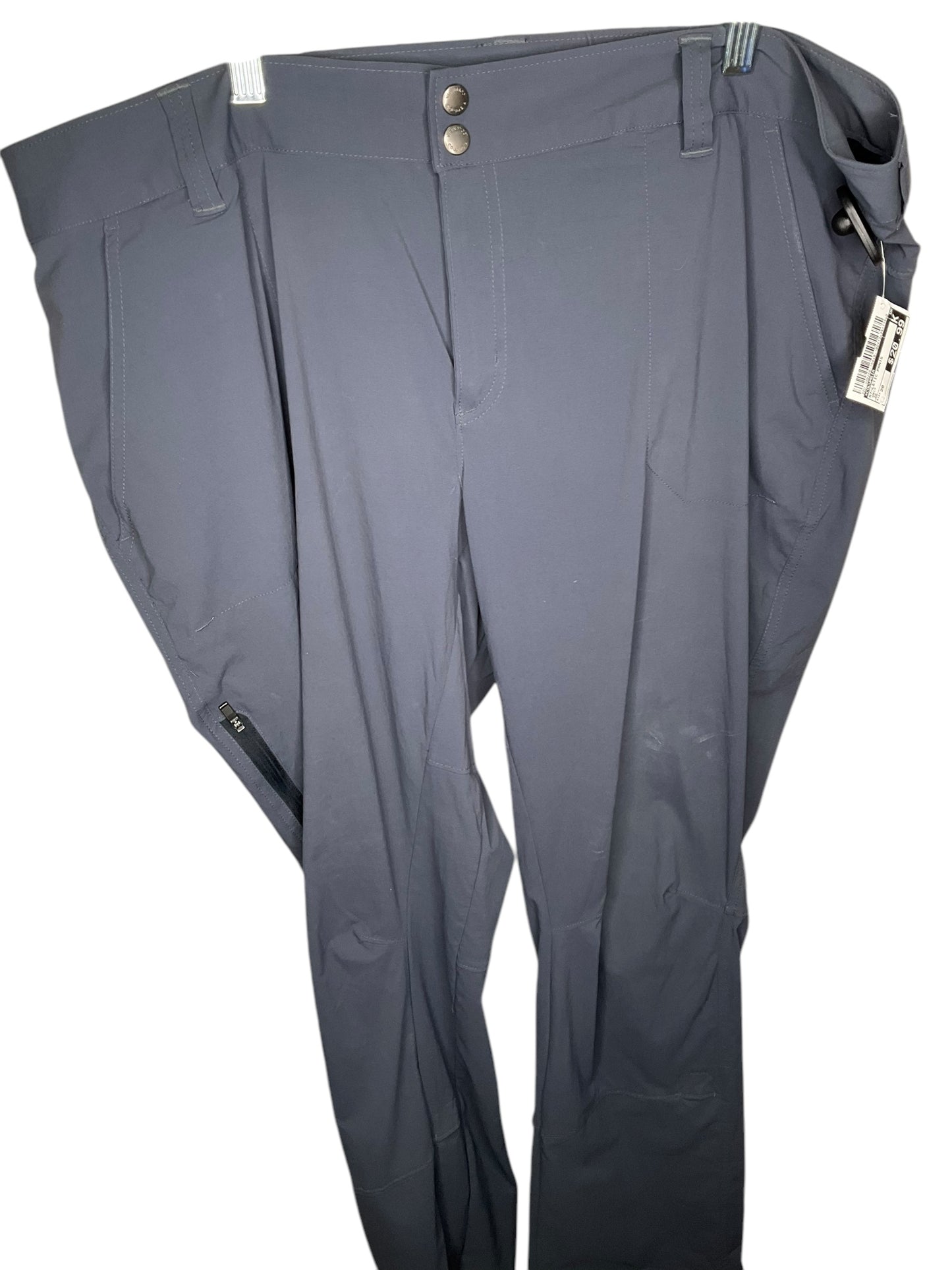 Athletic Pants By Columbia In Grey, Size: 20