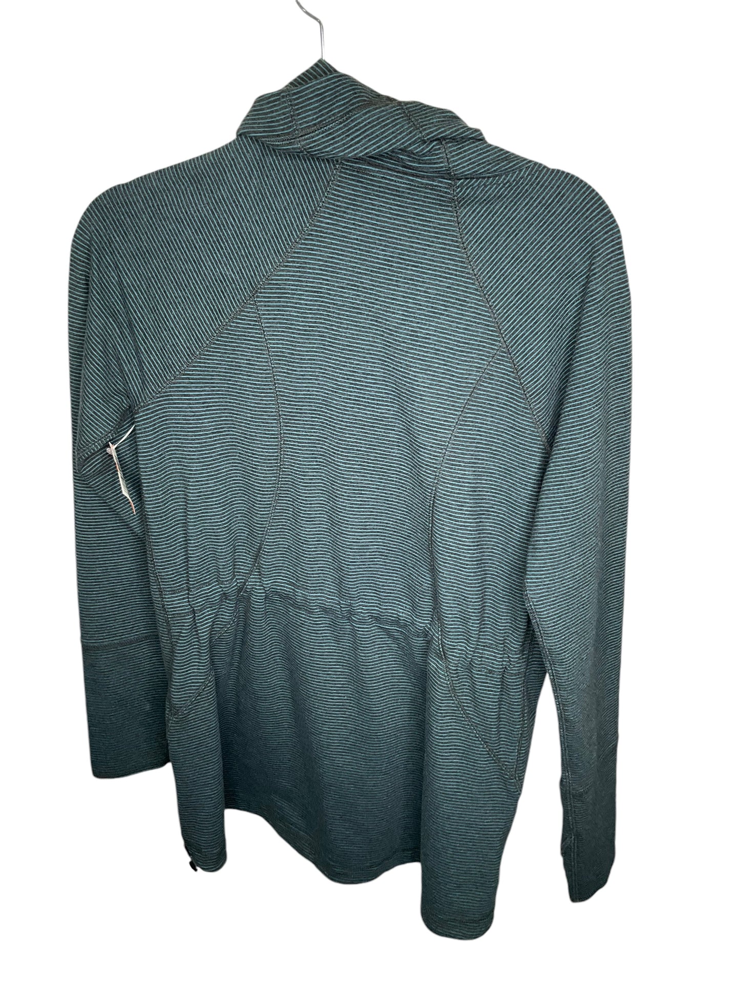 Sweatshirt Collar By Eddie Bauer In Teal, Size: M