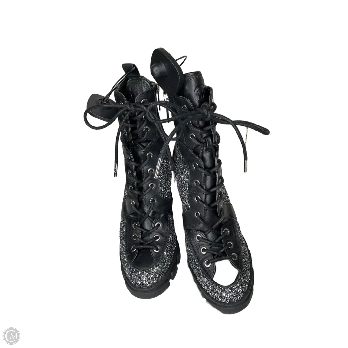 Boots Combat By Michael Kors In Black, Size: 7.5
