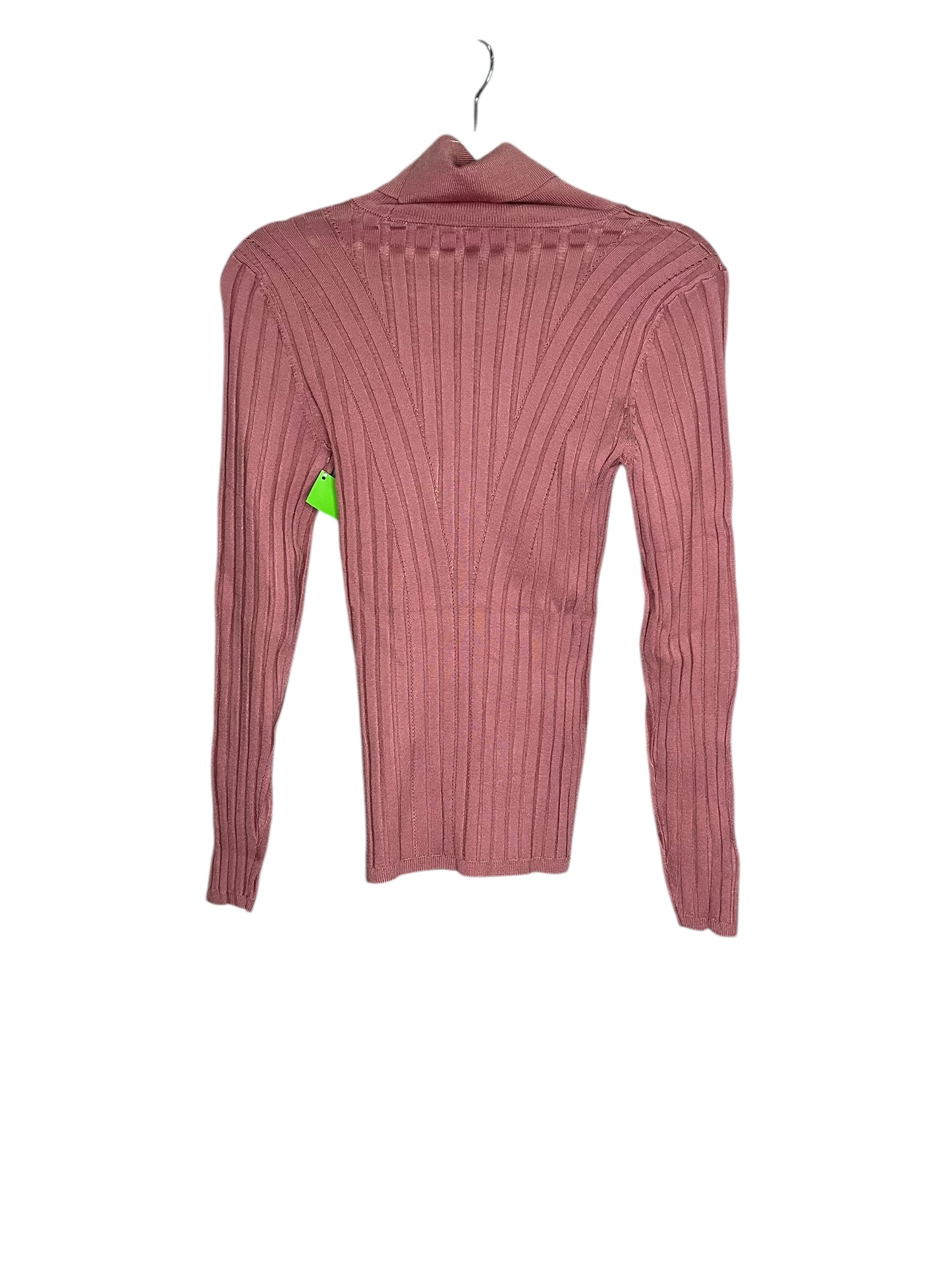 Top Long Sleeve By White House Black Market In Pink, Size: S