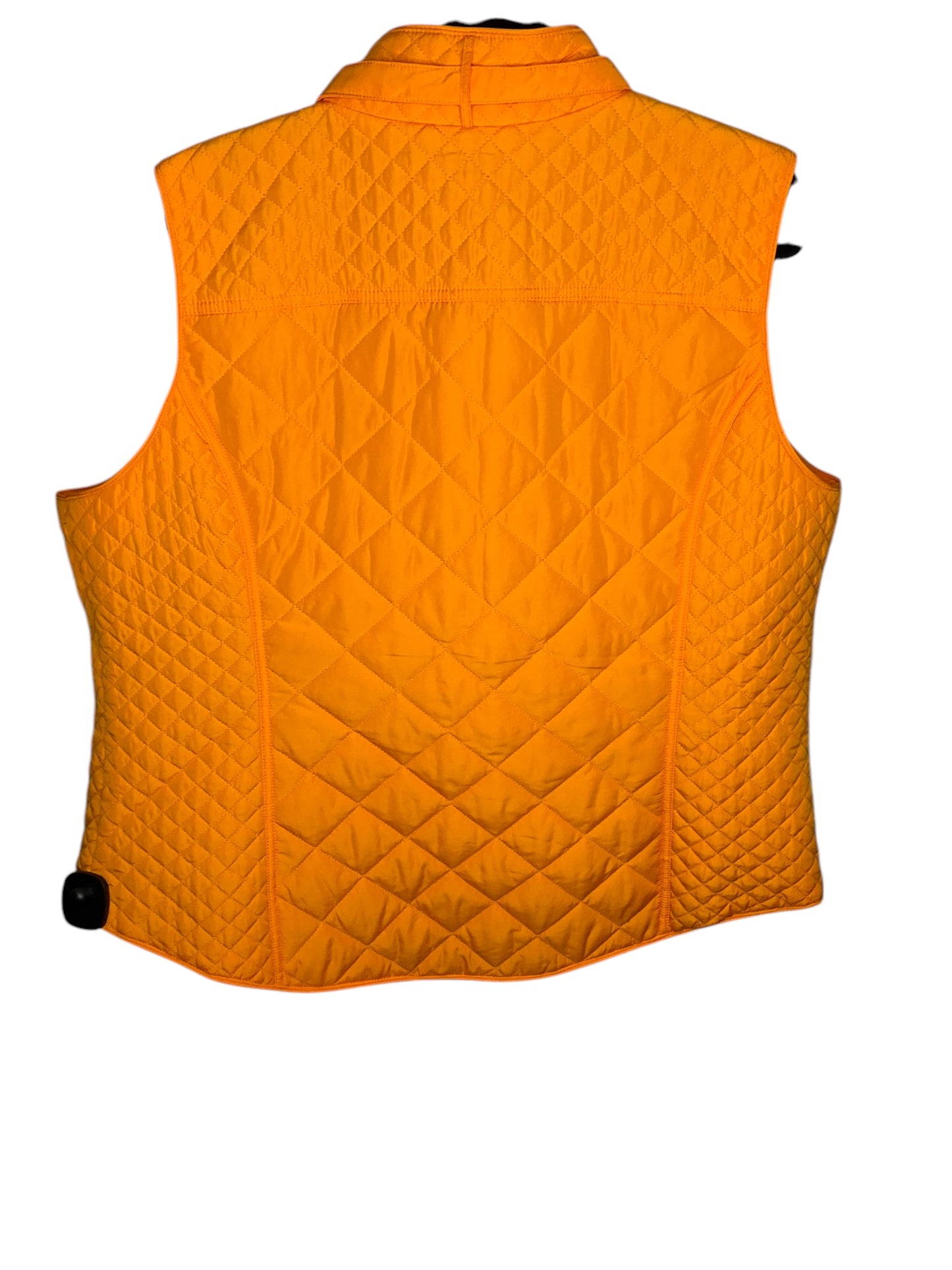 Vest Puffer & Quilted By Crown And Ivy In Orange, Size: Xxl