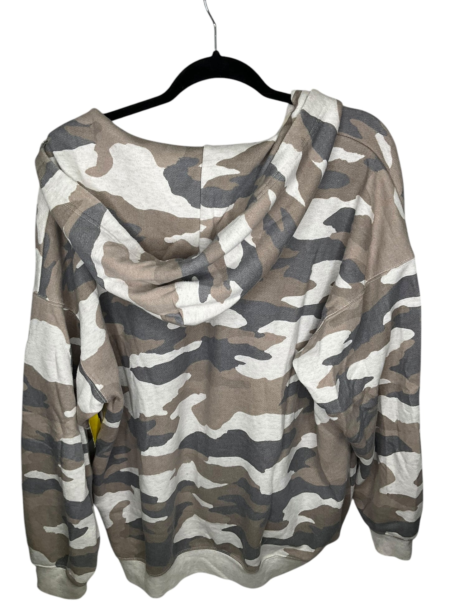 Sweatshirt Hoodie By Aerie In Camouflage Print, Size: S