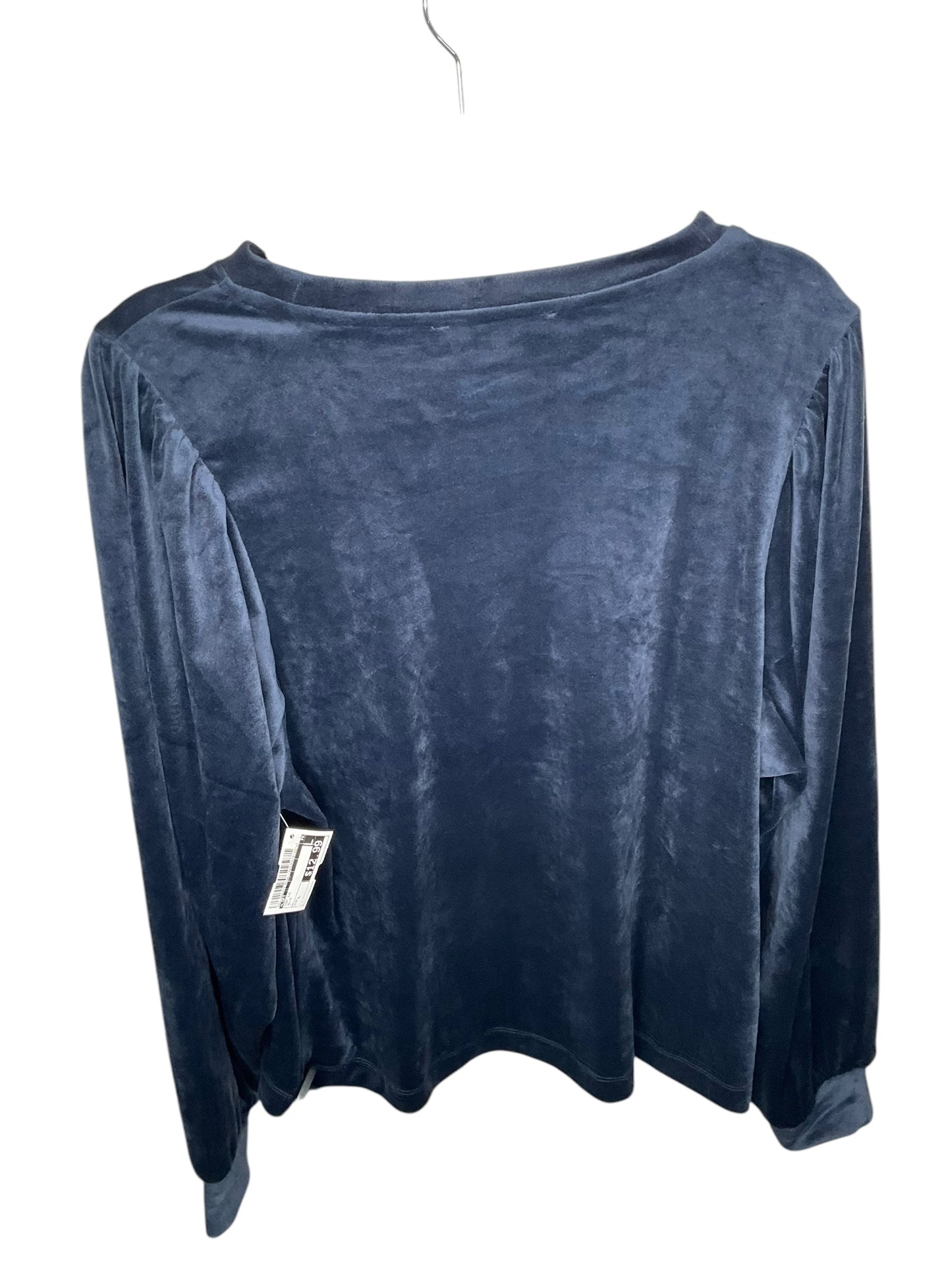 Top Long Sleeve By Loft In Blue, Size: L