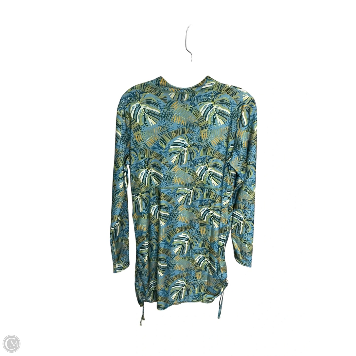 Swimwear Cover-up By Clothes Mentor In Aqua, Size: M